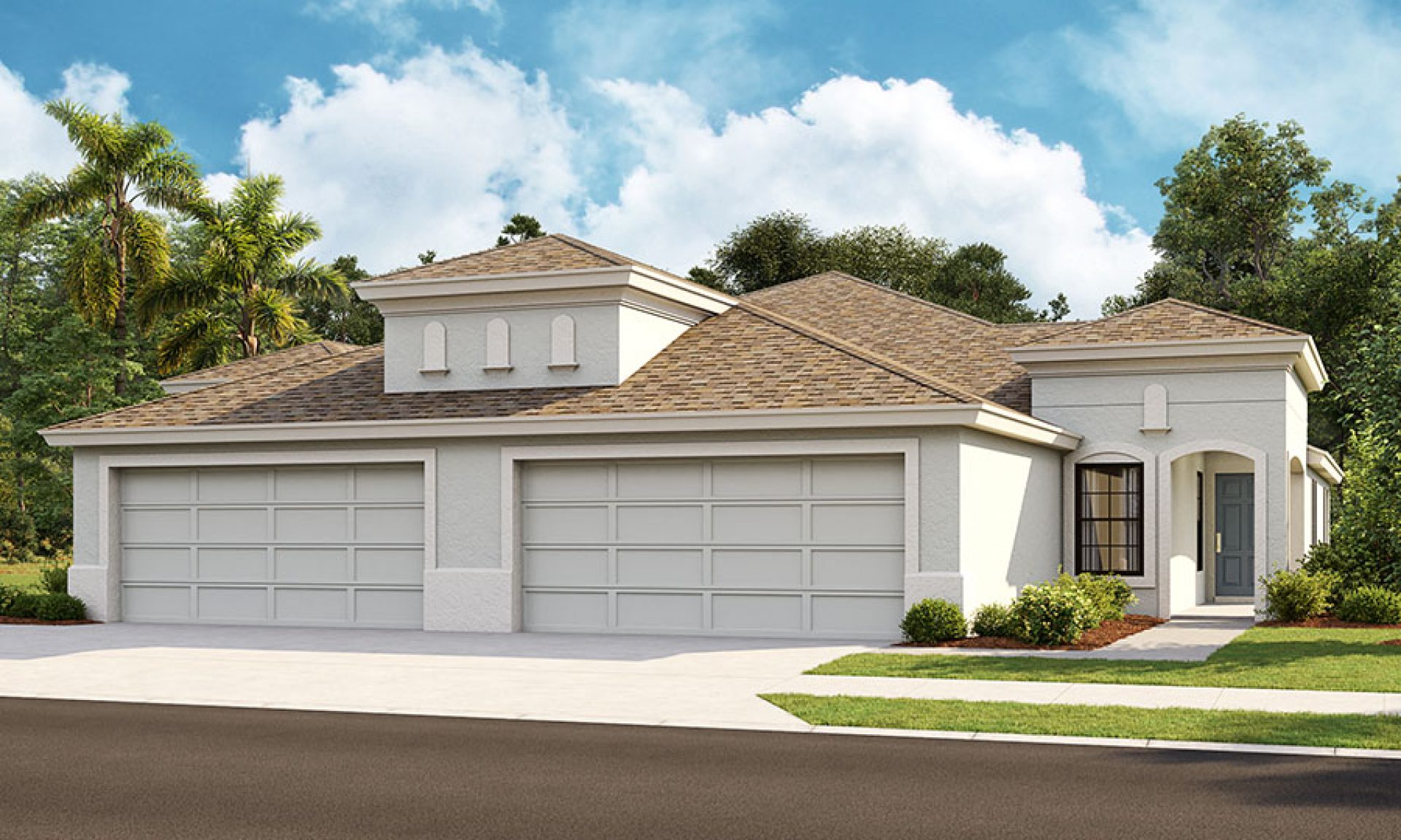 Bridgeport (Right) - Mediterranean A - FMD1 Color Scheme - Shingle