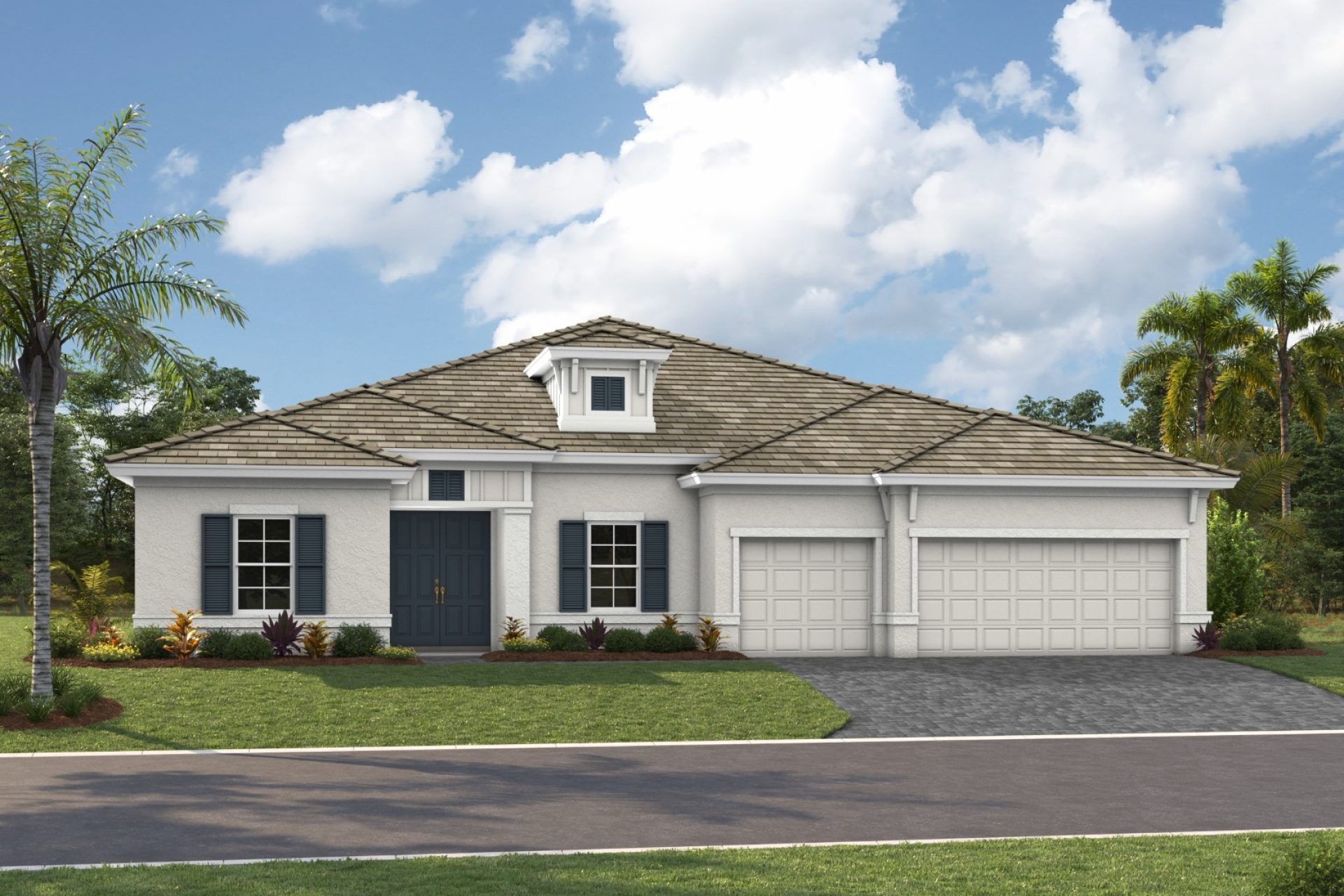 Cedar Key Grande I - Coastal D - COA1 Color Scheme - Flat Tile