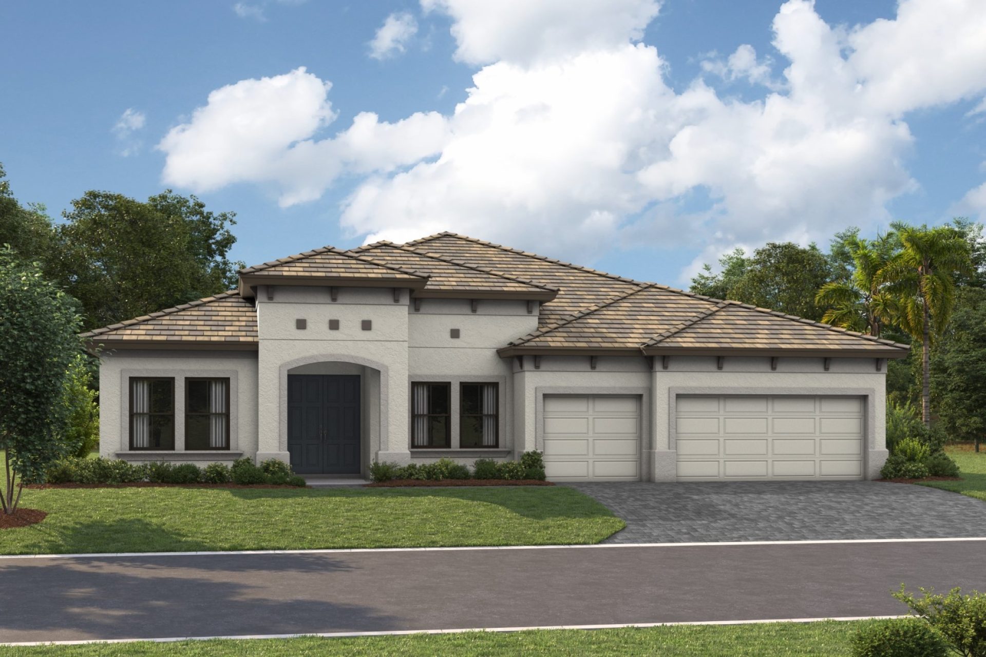 Cedar Key Grande I - Mediterranean A - FMD14 Color Scheme - Flat Tile