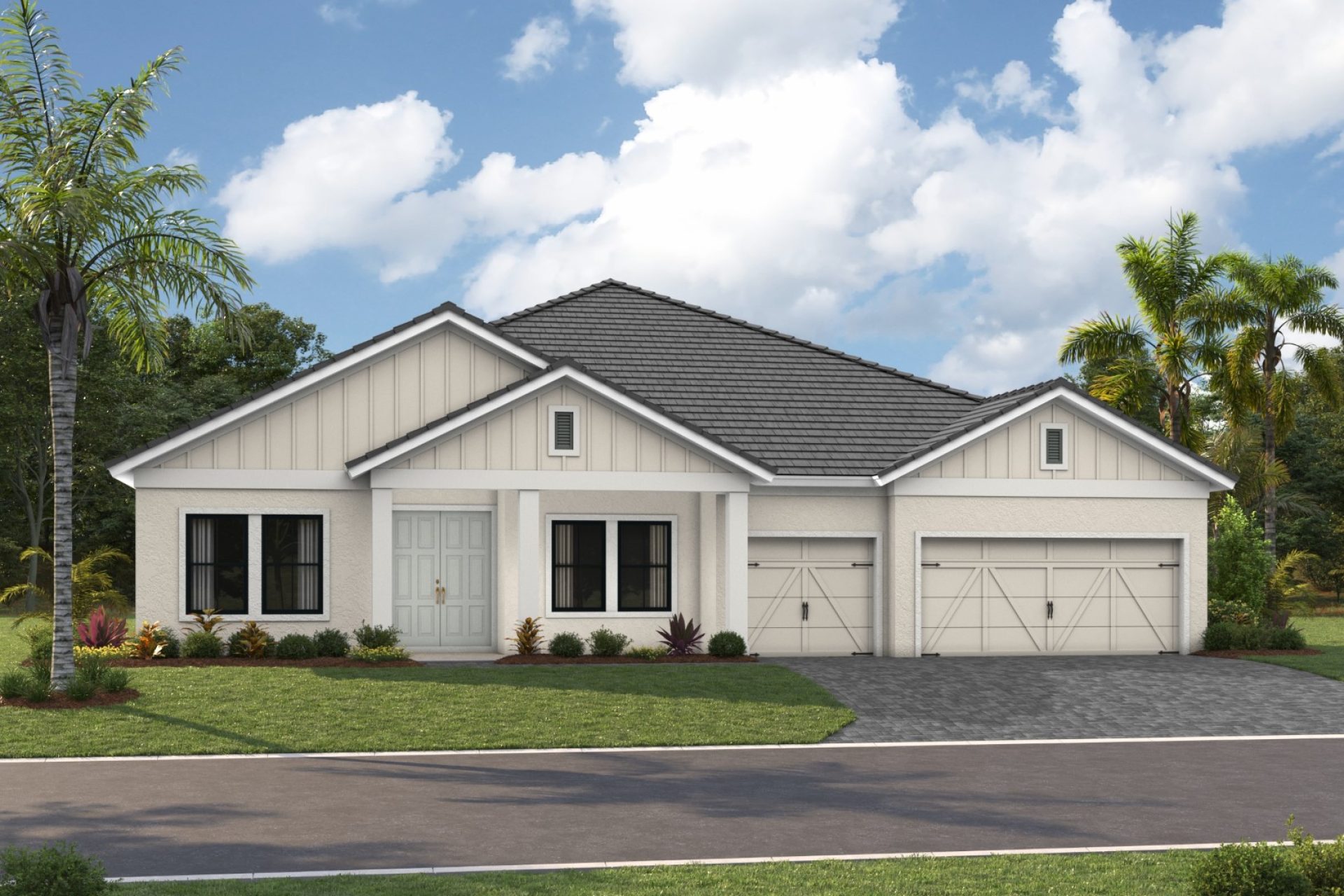 Cedar Key Grande I - Modern Farmhouse - MFH1 Color Scheme - Flat Tile