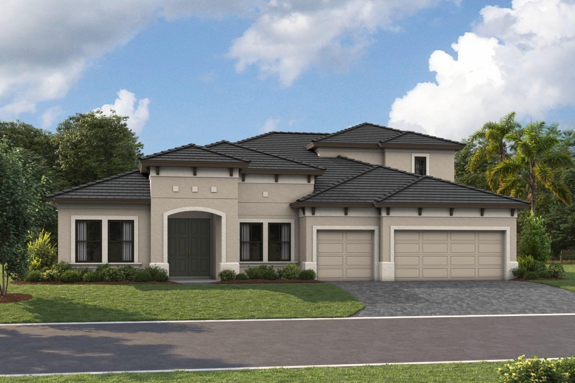 Cedar Key Grande II - Mediterranean A - FMD6 Color Scheme - Flat Tile