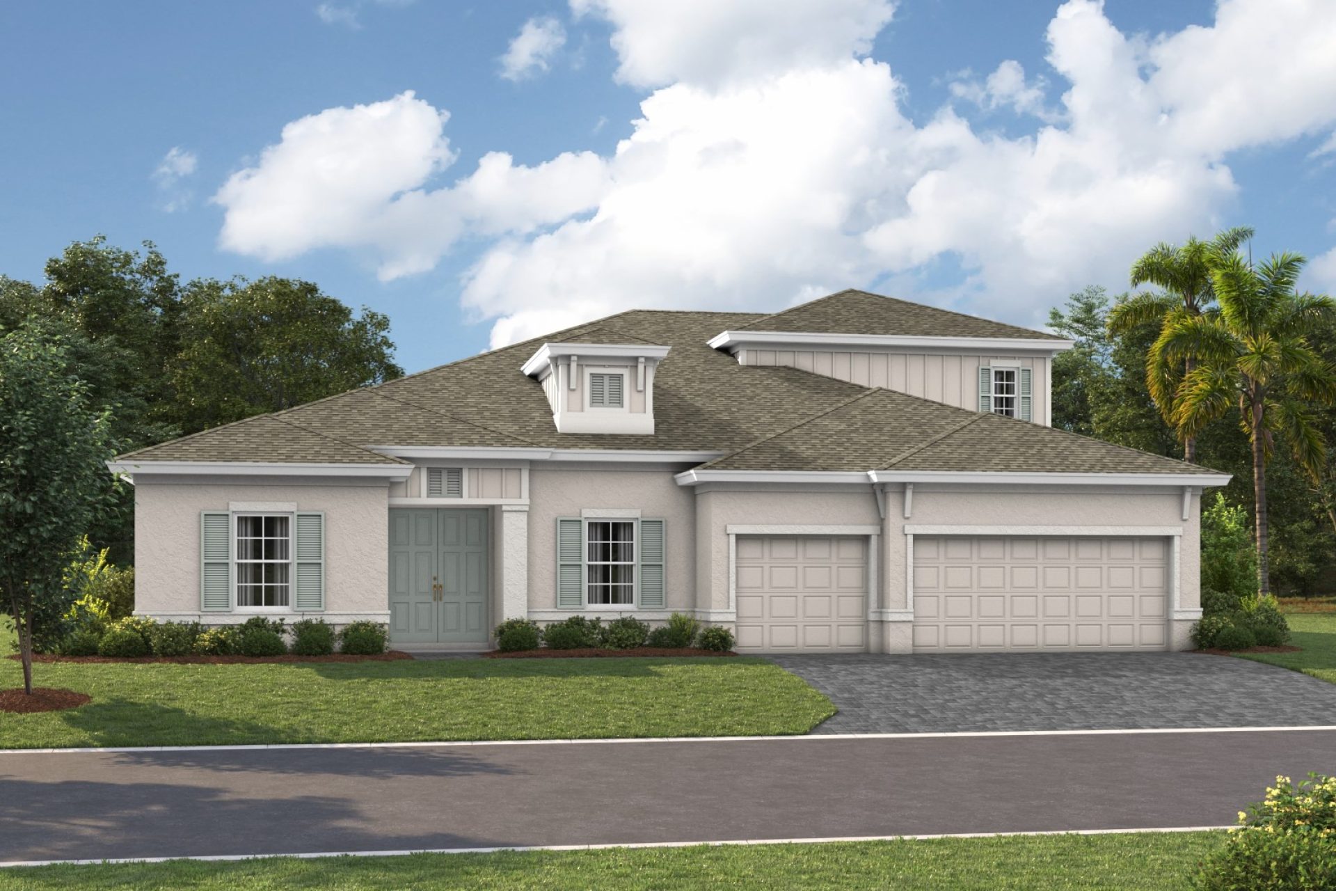 Cedar Key II - Coastal A - COA6 Color Scheme - Shingle