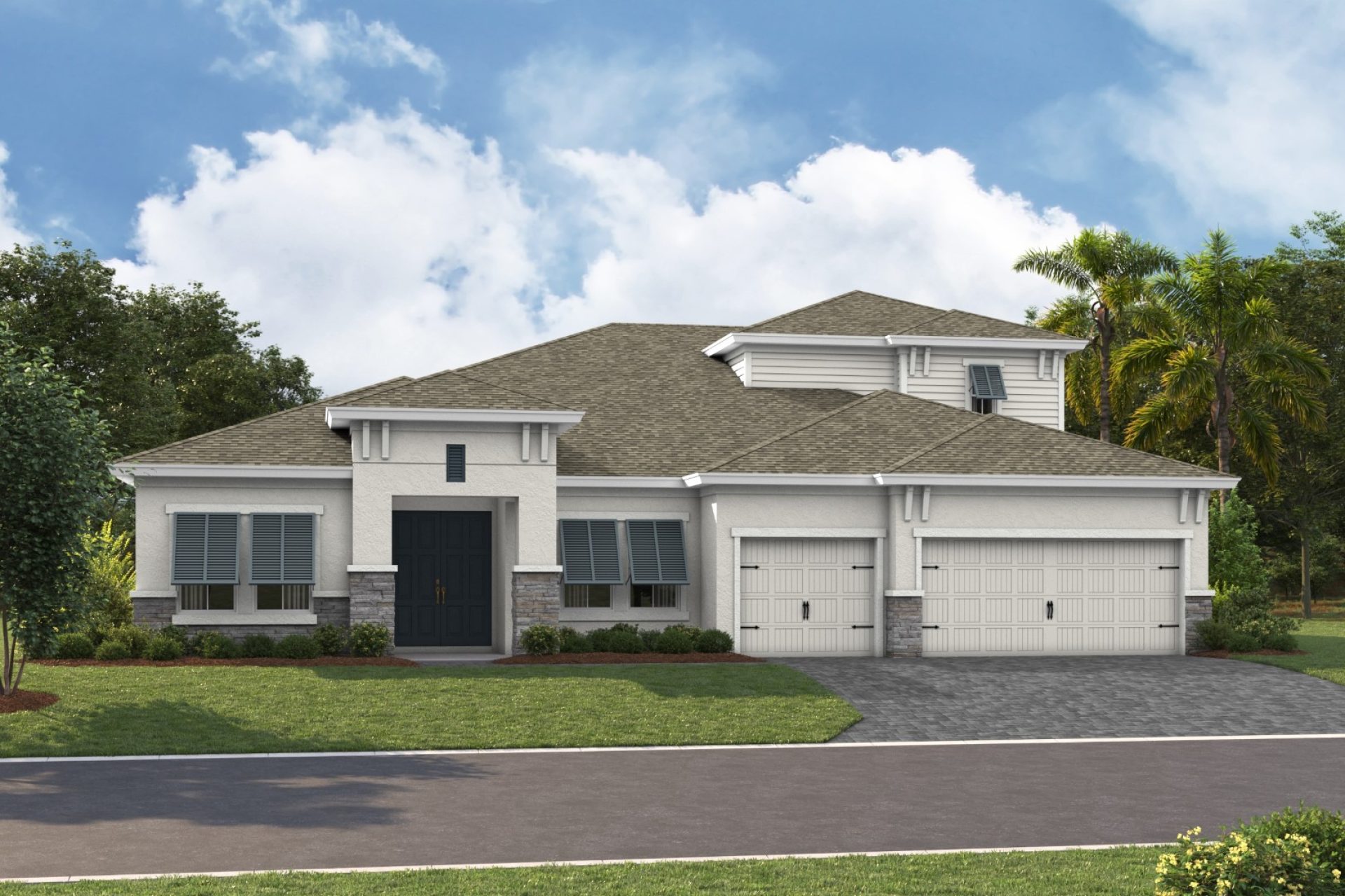 Cedar Key II - Coastal C - COA1 Color Scheme - Shingle