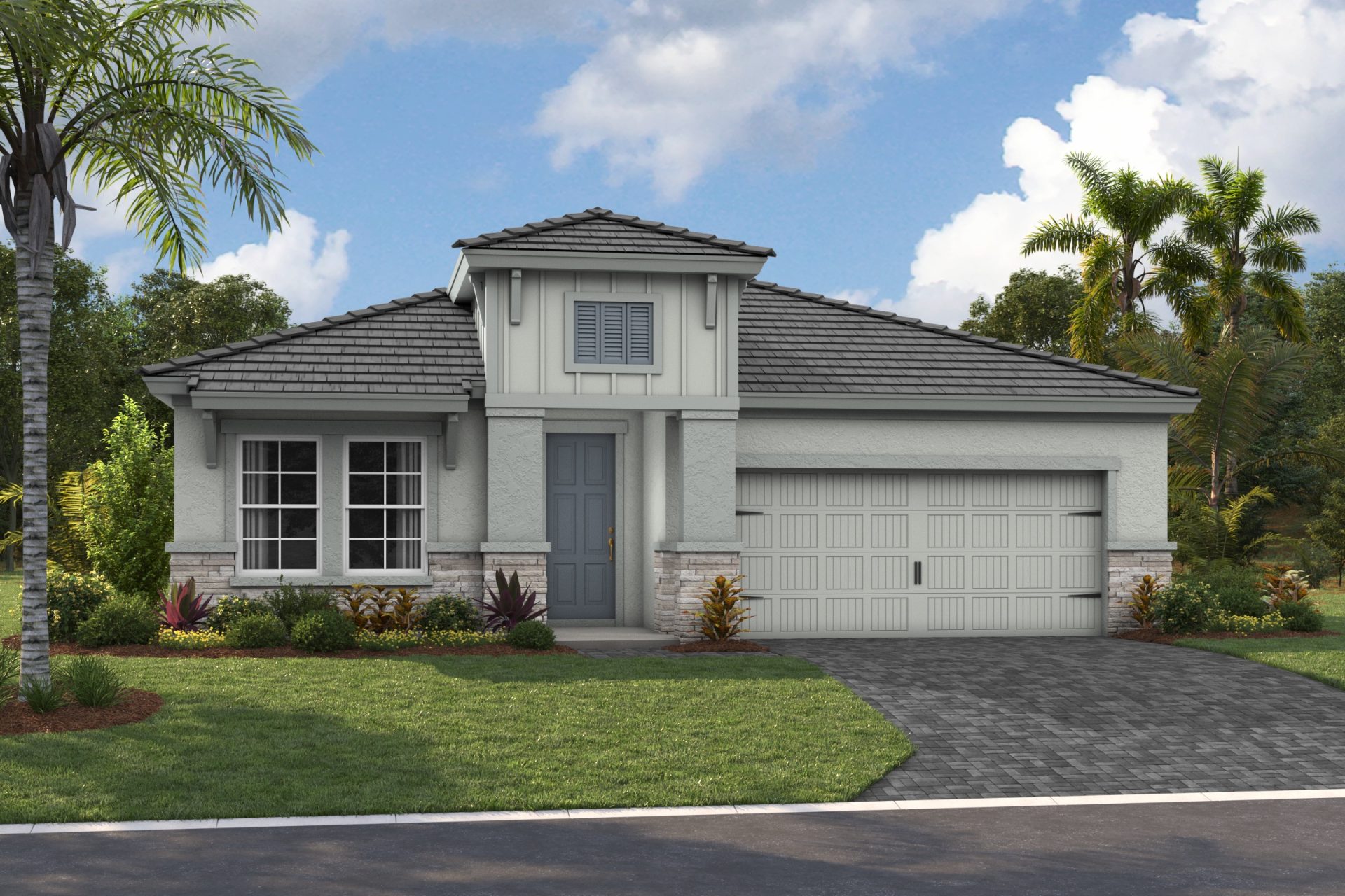 Egret III - Coastal E - COA4 Color Scheme - Flat Tile
