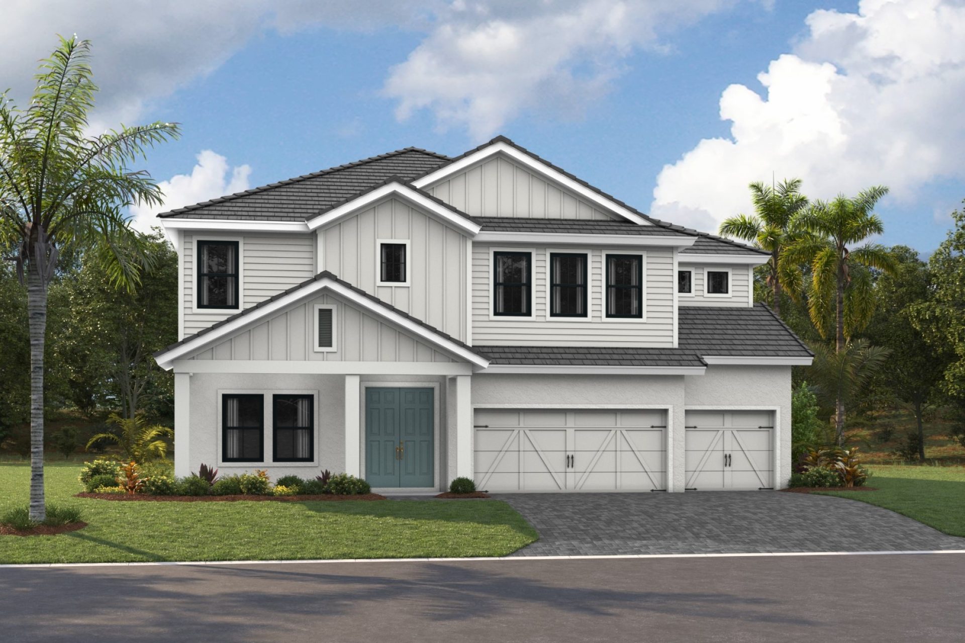 Granada I - Modern Farmhouse - MFH2 Color Scheme - Flat Tile