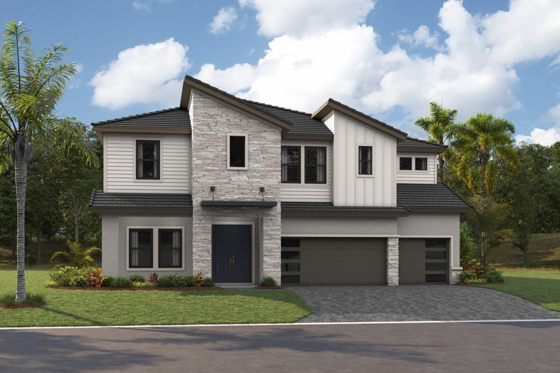 Granada I - Modern - MOD2 Color Scheme - Flat Tile