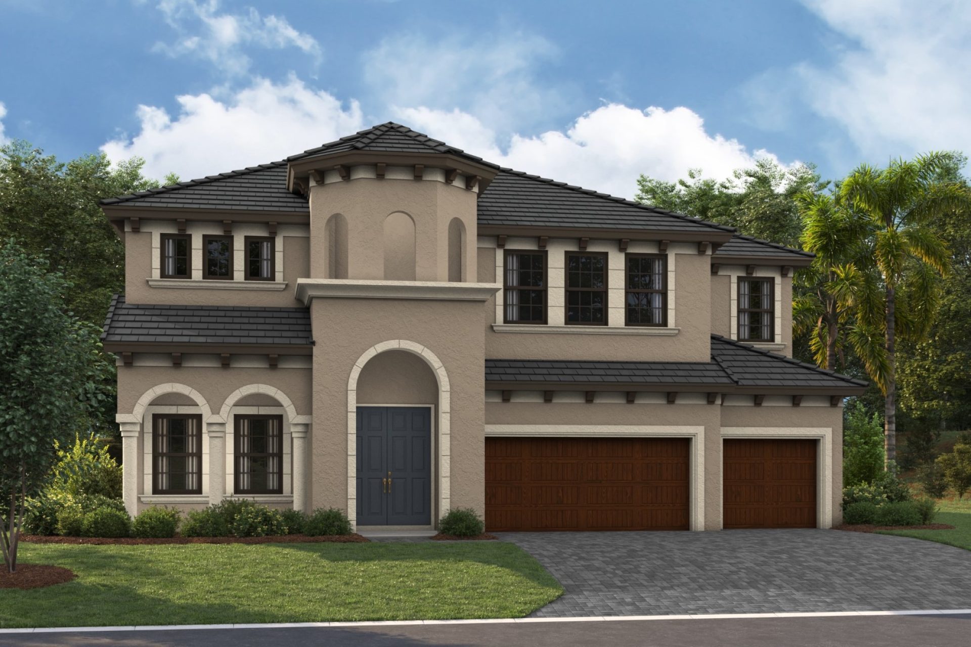 Oakfield - Granada I - Mediterranean A - FMD8 Color Scheme - Flat Tile