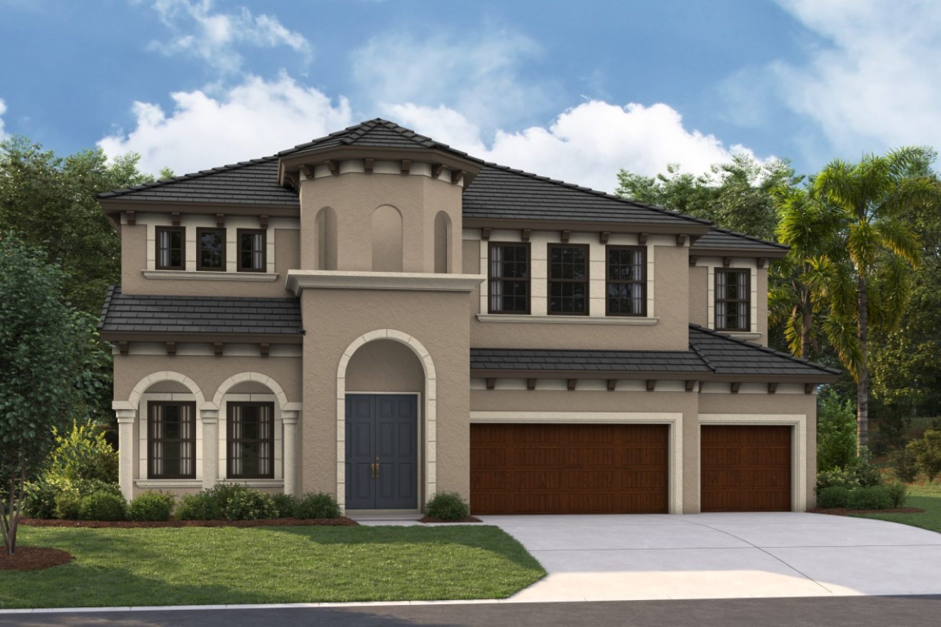 Oakfield - Granada I - Mediterranean A - FMD8 Color Scheme - Flat Tile