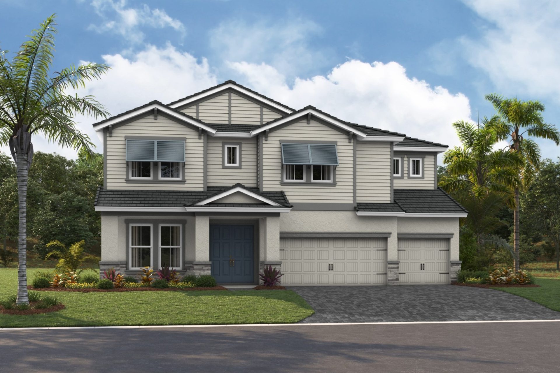 Granada II - Coastal F - COA11 Color Scheme - Flat Tile