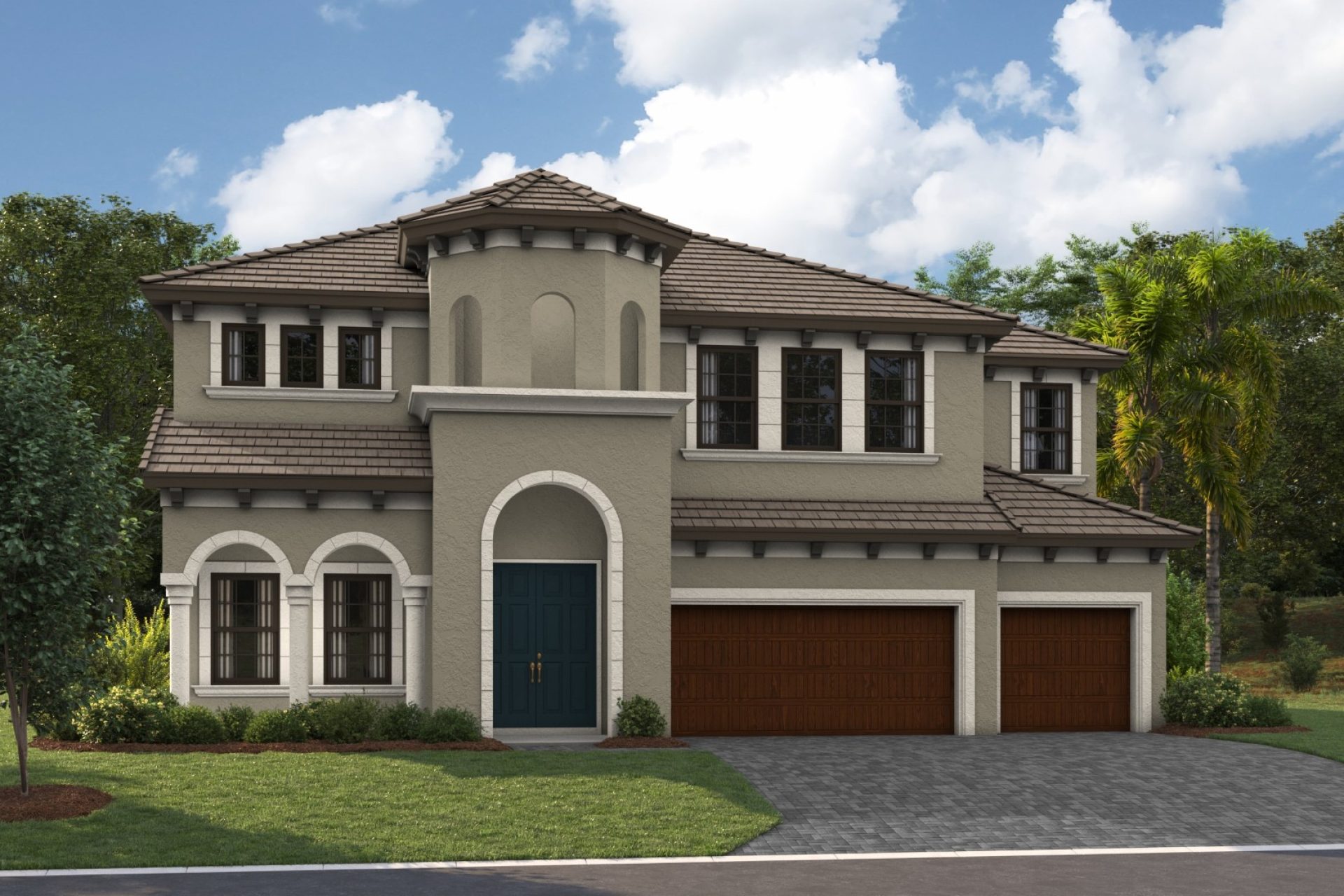 Oakfield - Granada II - Mediterranean A - FMD13 Color Scheme - Flat Tile