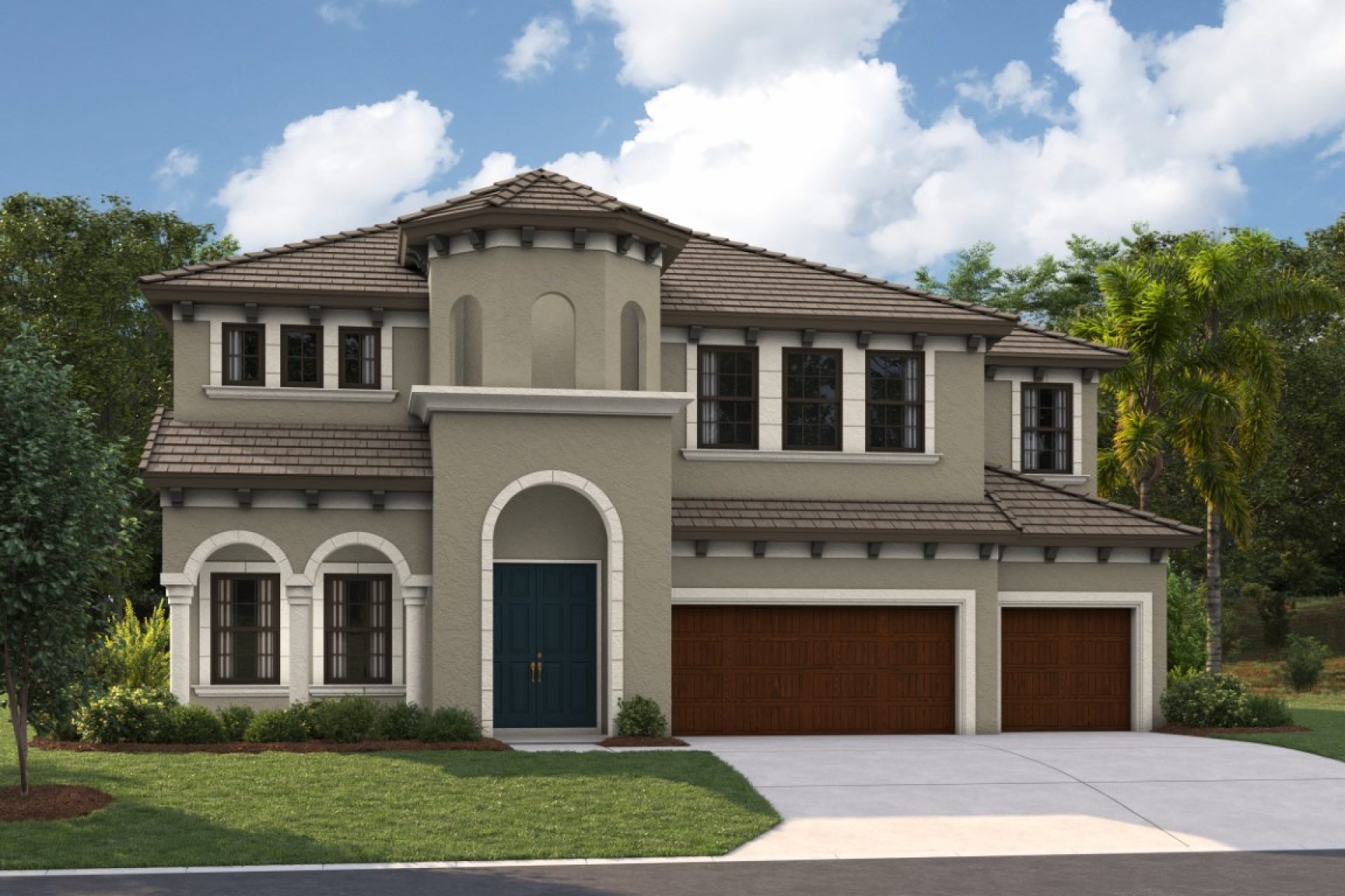 Oakfield - Granada II - Mediterranean A - FMD13 Color Scheme - Flat Tile