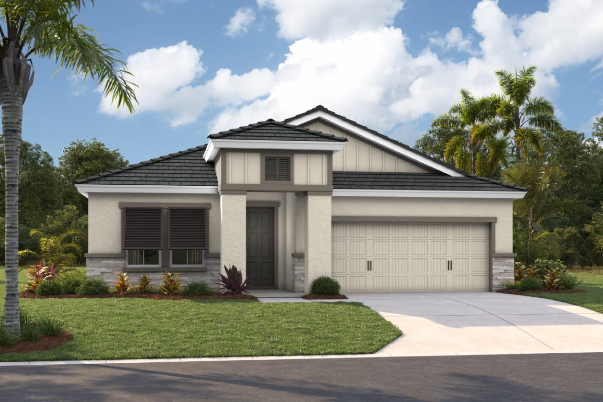 Heron II - Coastal F - COA12 Color Scheme - Flat Tile