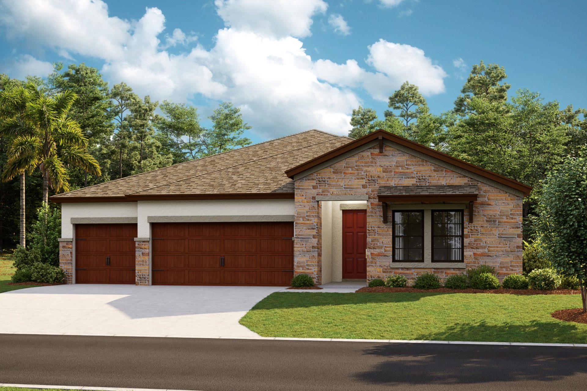 Hyde Park III - Tuscan A - TUS6 Color Scheme - Shingle