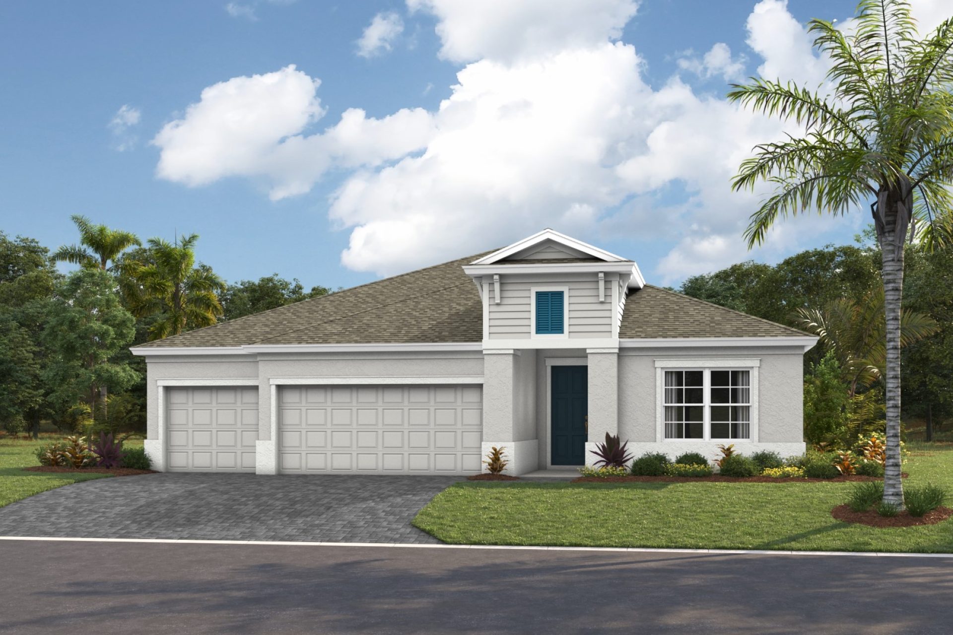 Hyde Park III - Coastal A - COA7 Color Scheme - Shingle