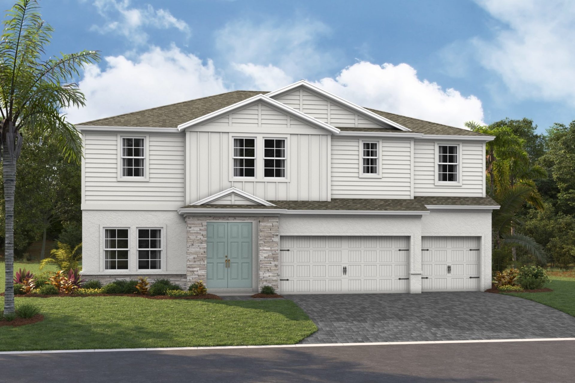 Virginia Park - Coastal B - COA2 Color Scheme - Shingle