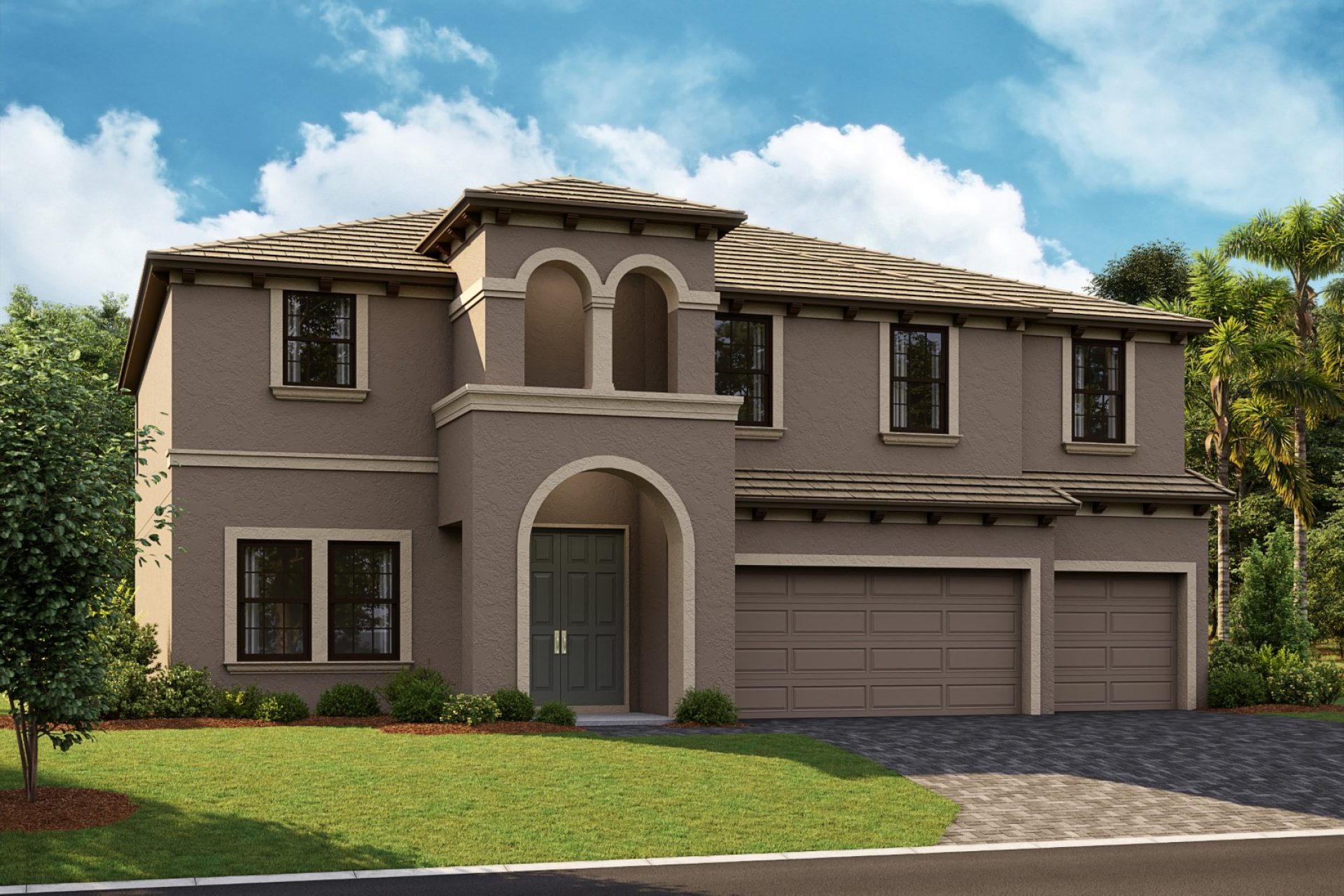 Virginia Park - Mediterranean B - FMD2 Color Scheme - Flat Tile