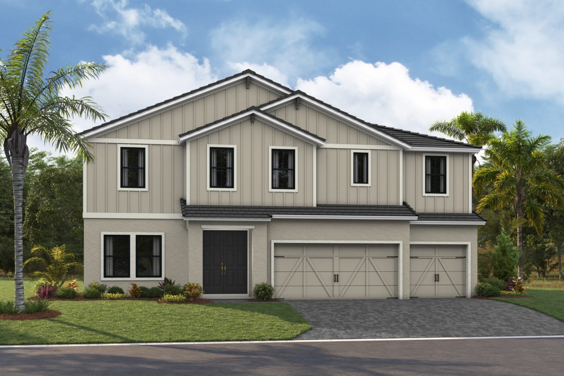 Virginia Park - Modern Farmhouse - MFH8 Color Scheme - Flat Tile