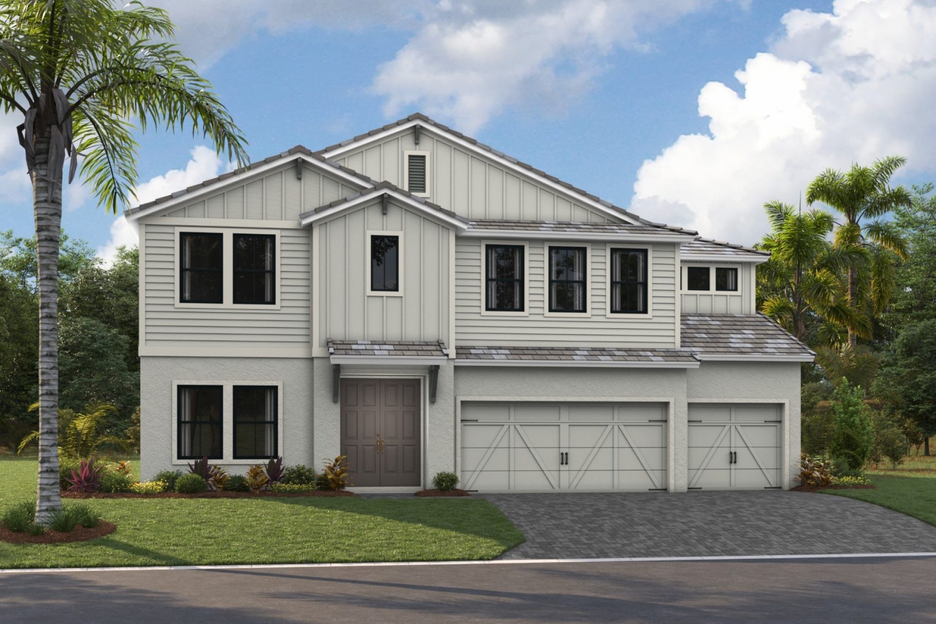 Westshore II - Modern Farmhouse - MFH7 Color Scheme - Flat Tile