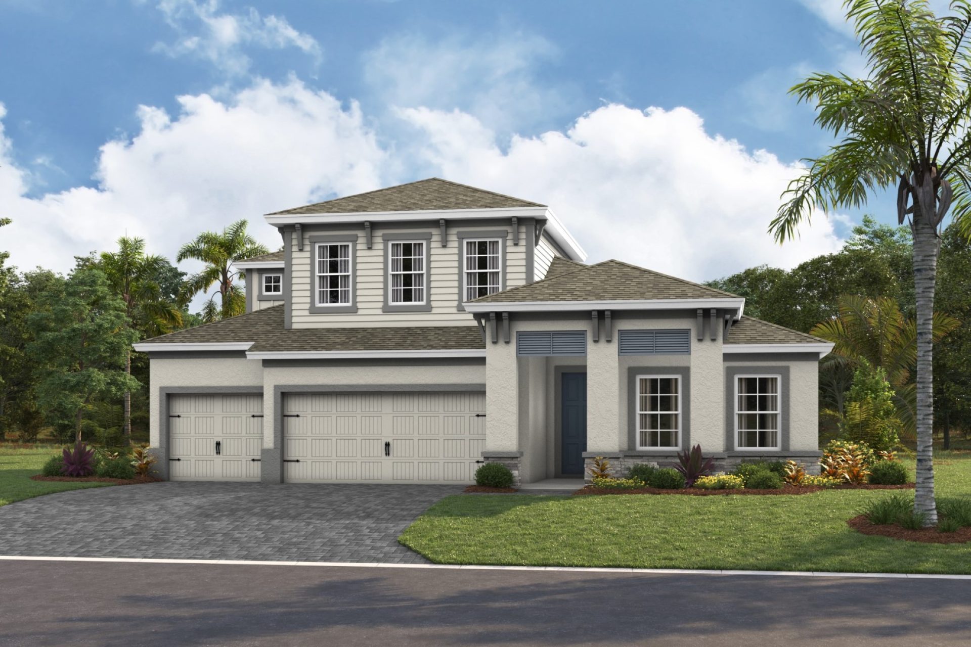 Hyde Park IV - Coastal B - COA11 Color Scheme - Shingle