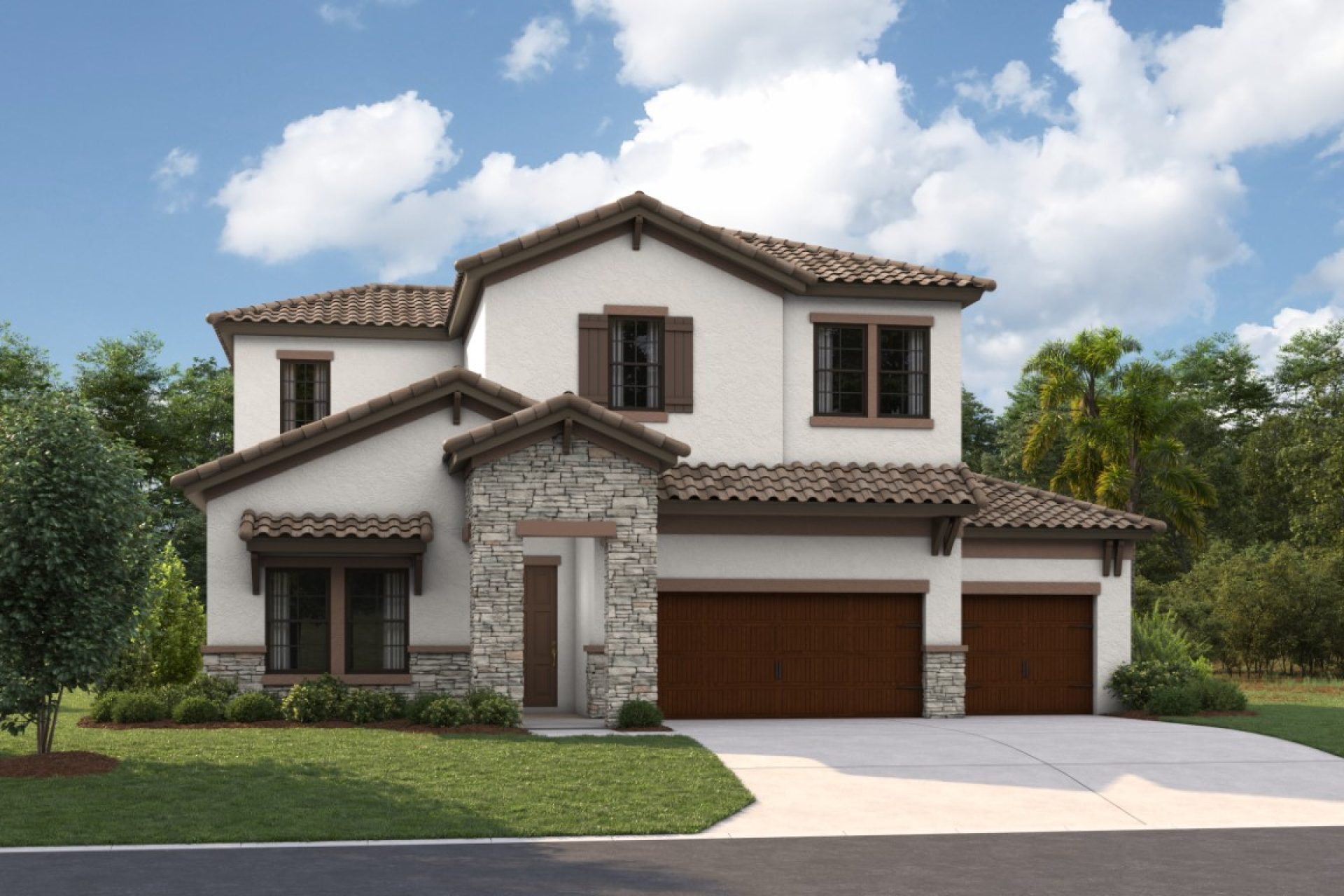 Longboat II-Tuscan A-TUS1 Color Scheme - Barrell Tile