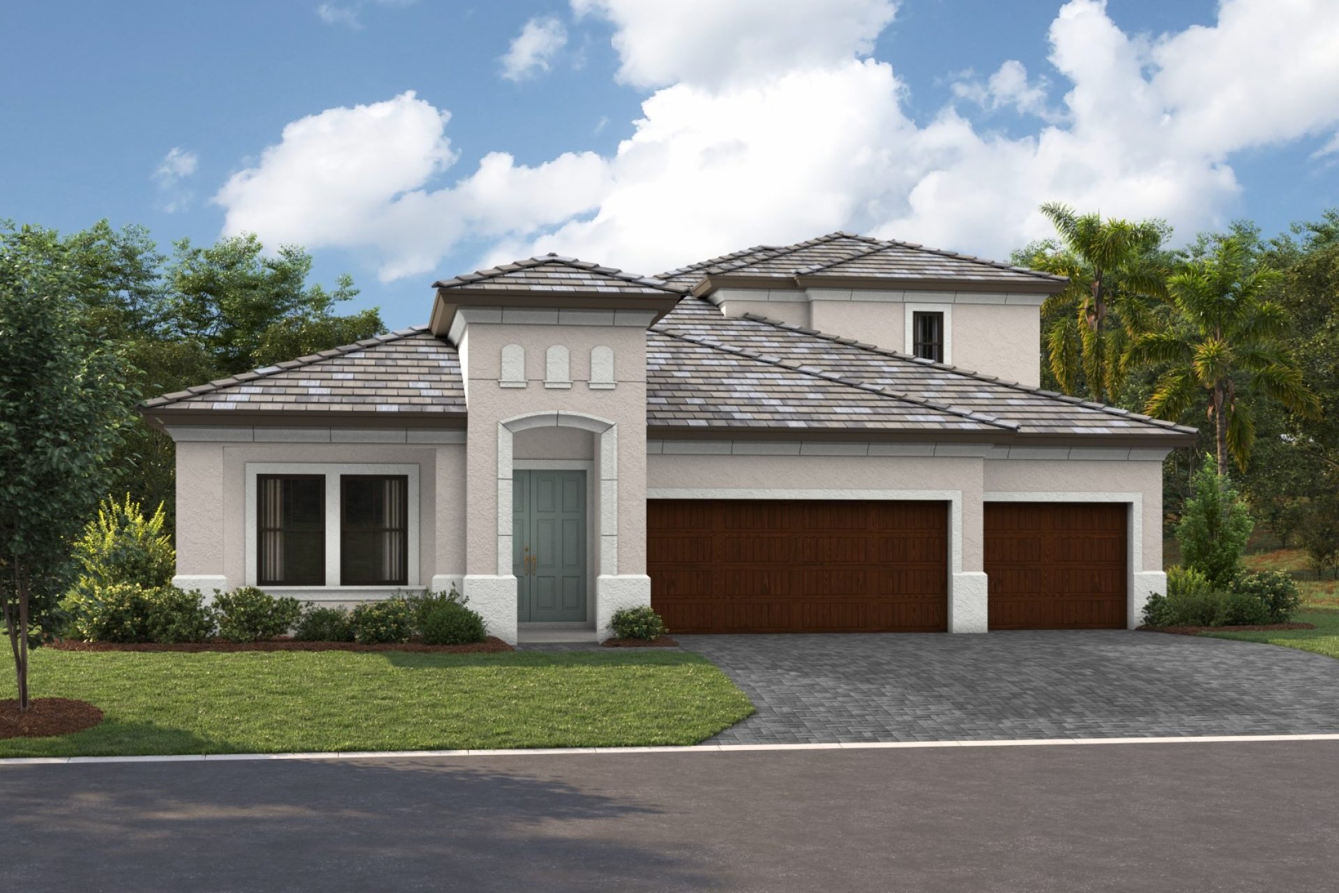 Oakfield - Bayport II - Mediterranean A - Color Scheme - Flat Tile