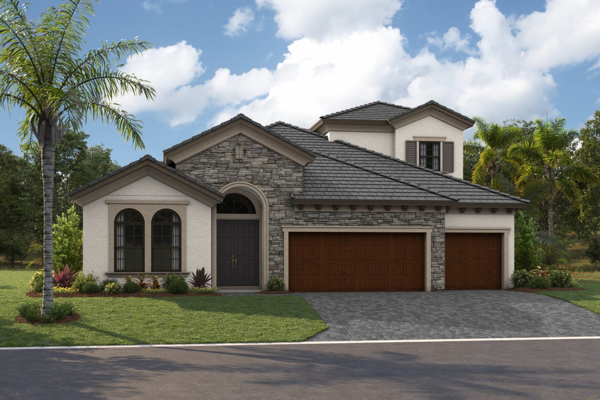 Oakfield - Biscayne II - Mediterranean B - FMD3 Color Scheme - Flat Tile