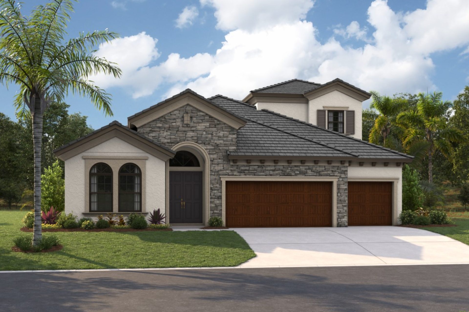 Oakfield - Biscayne II - Mediterranean B - FMD3 Color Scheme - Flat Tile