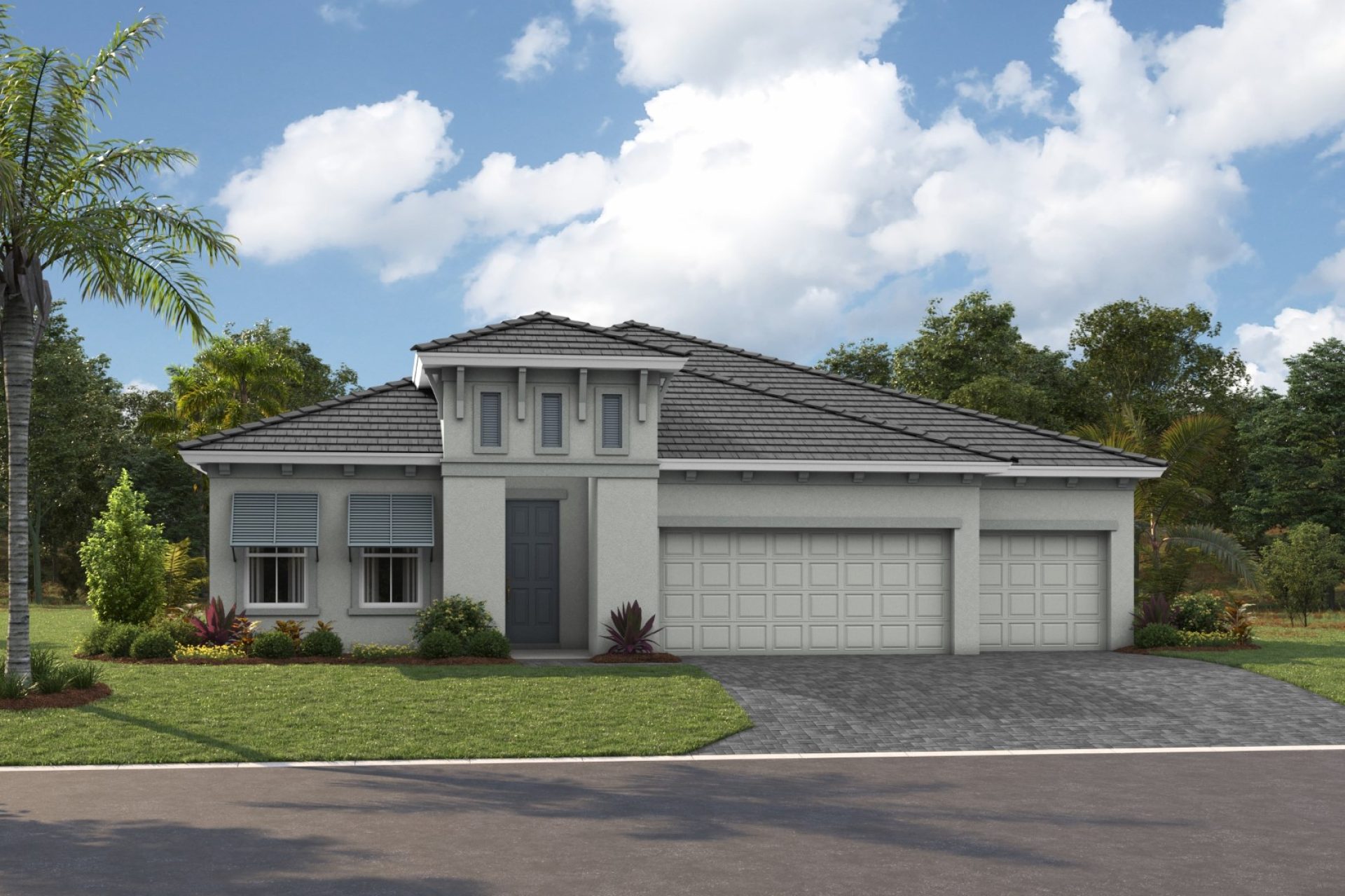 Biscayne I-Flat Tile-Coastal 1 - COA4 Color Scheme