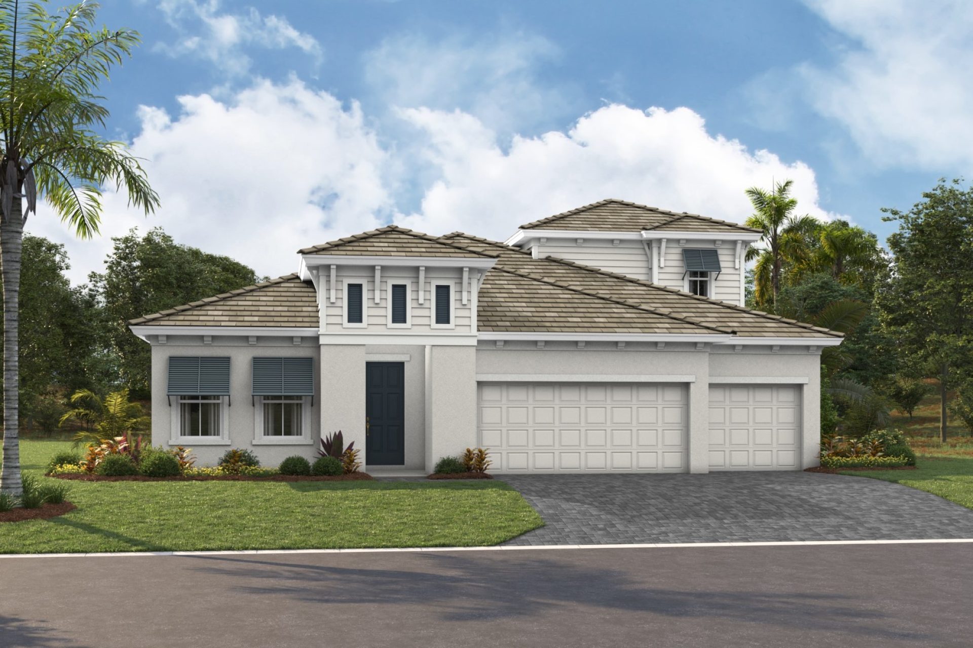 Biscayne II-Flat Tile-Coastal 1 - COA1 Color Scheme