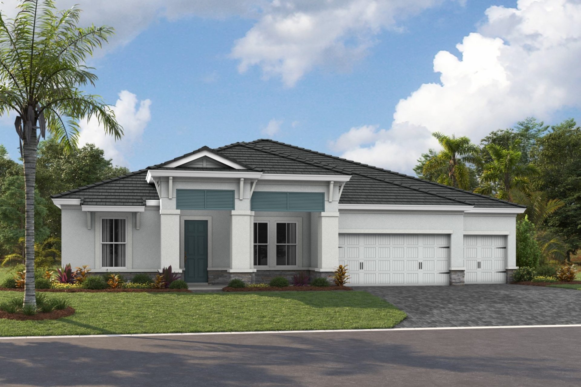 Key Largo I-Coastal-F-Flat Tile-COA8 Color Scheme