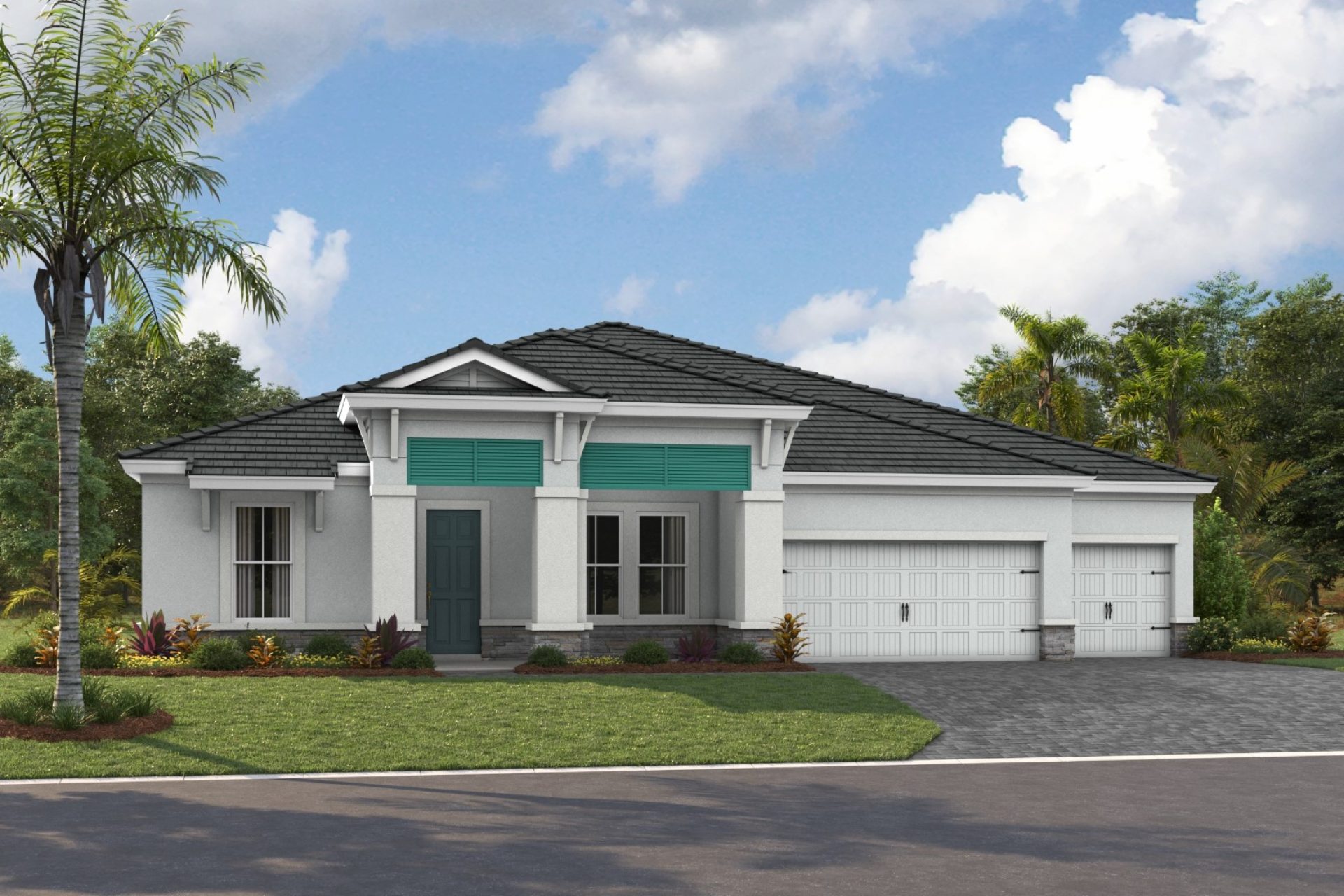 Key Largo I-Coastal-F-Flat Tile-COA8 Color Scheme