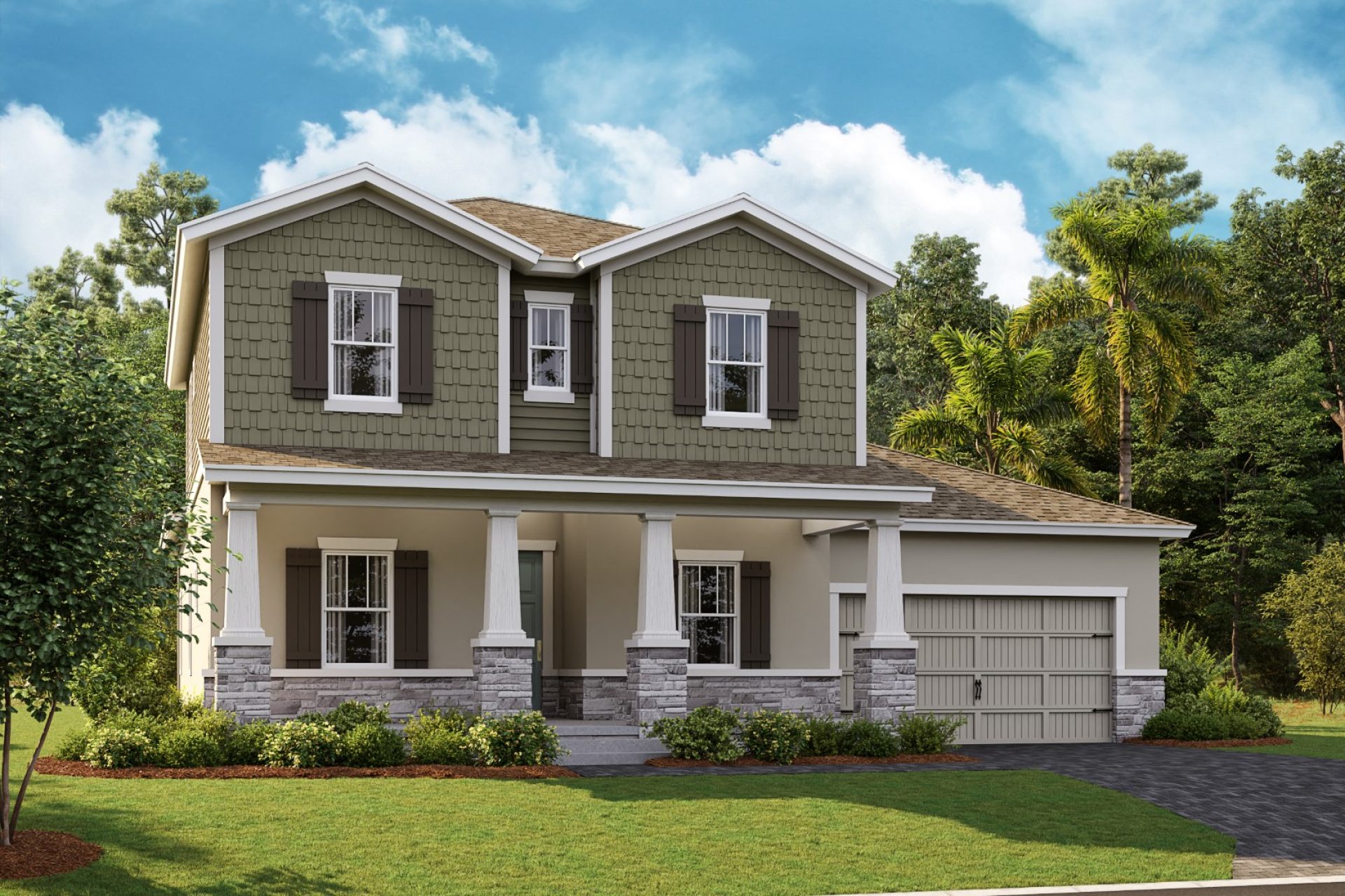 Captiva II - Shingle - Craftsman - CRT11 Color Scheme