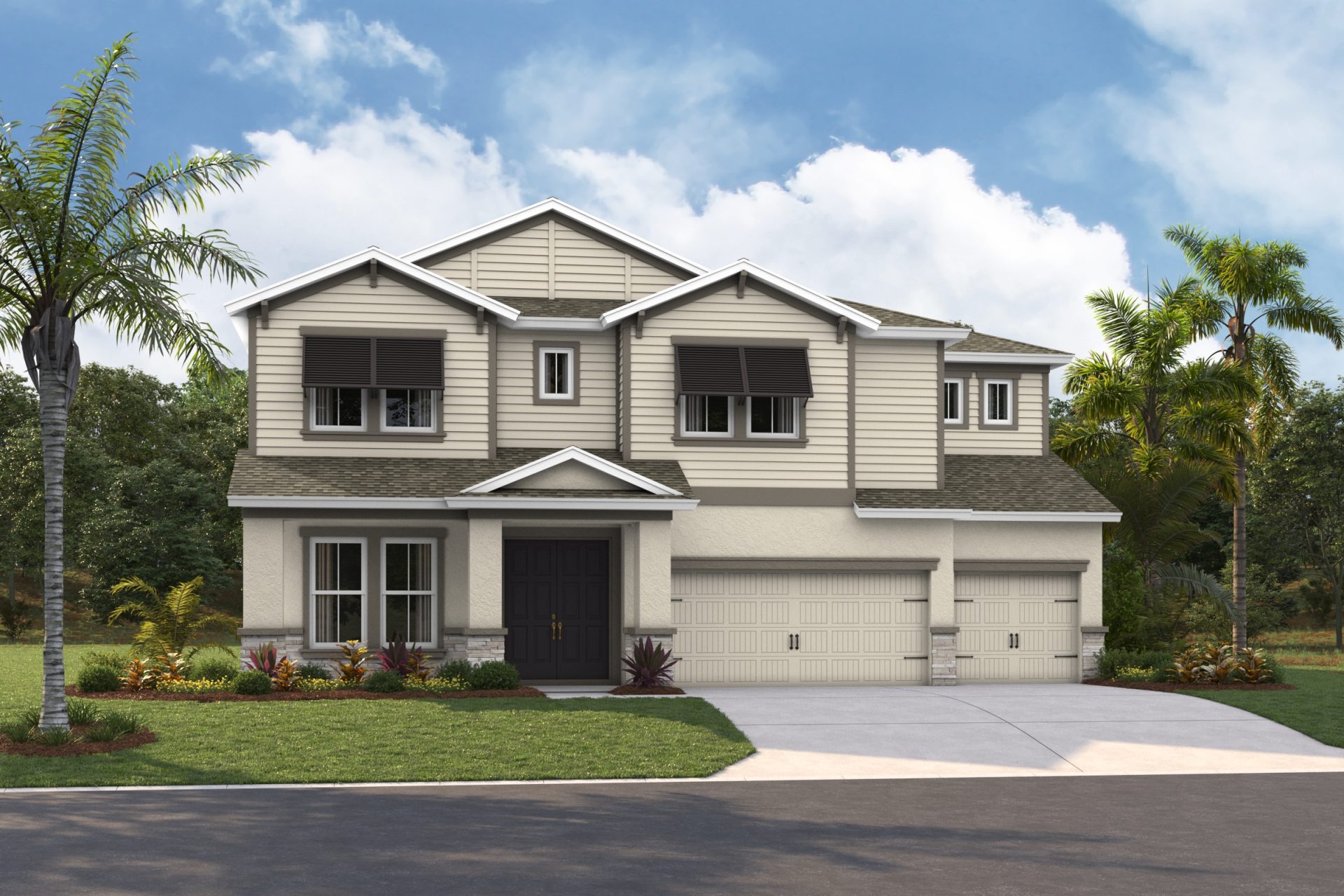 Granada II-Shingle-Coastal C-COA12 Color Scheme