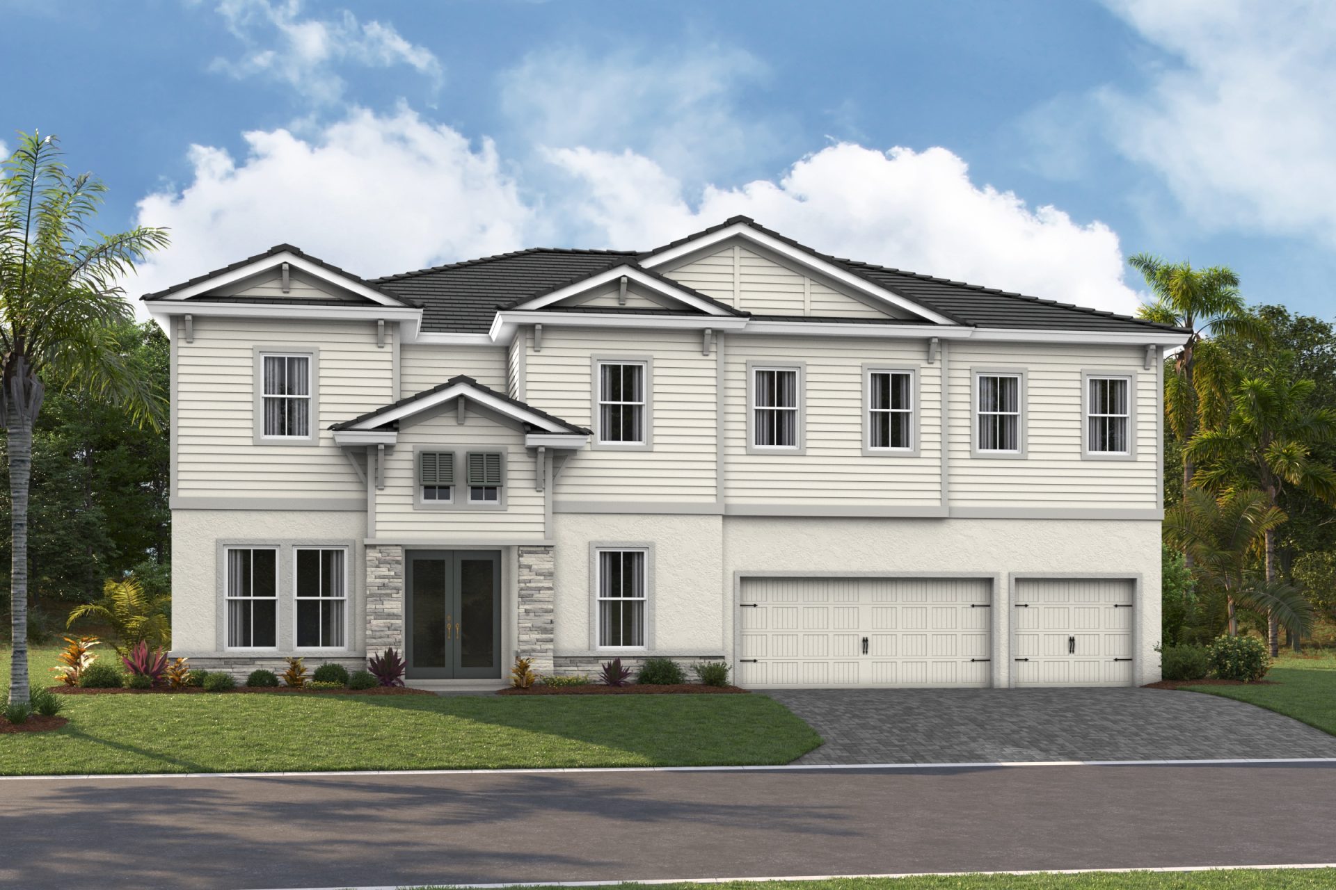 Anclote Key I - Coastal B - Flat Tile - COA5 Color Scheme