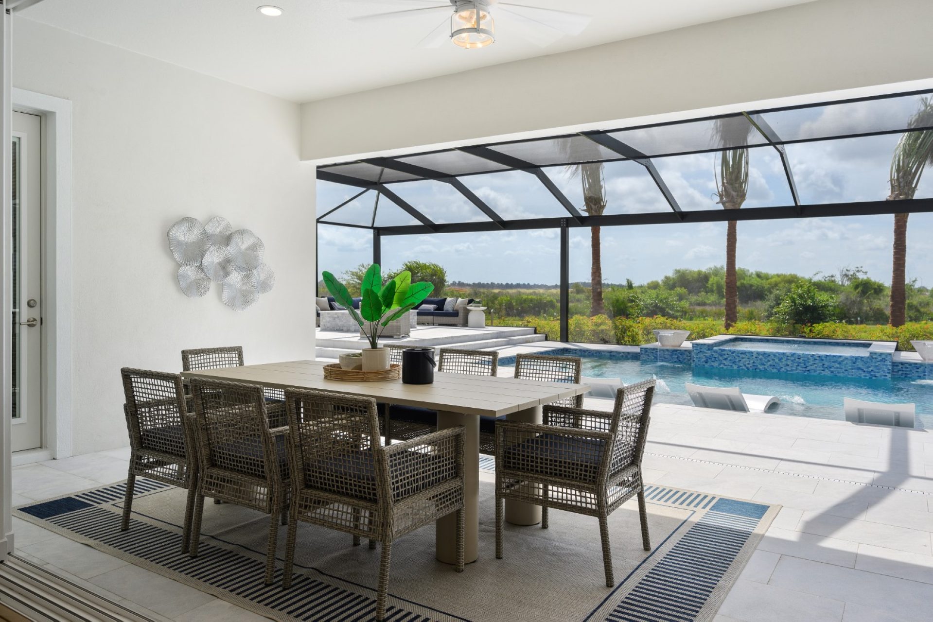 Key West II at Saddlestone | Covered Lanai