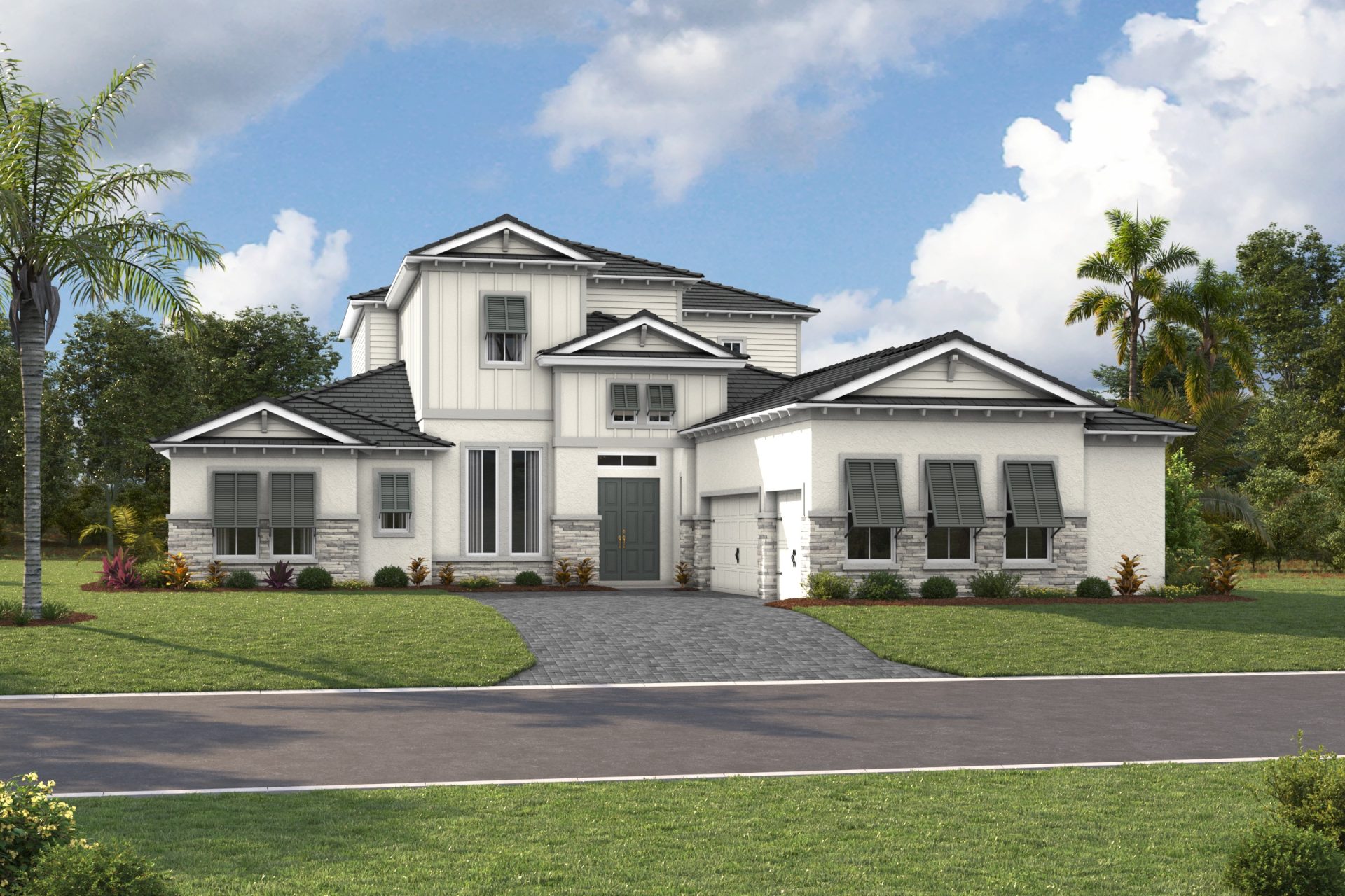Key Haven III XT - Coastal C - COA5 Color Scheme - Flat Tile - Paver
