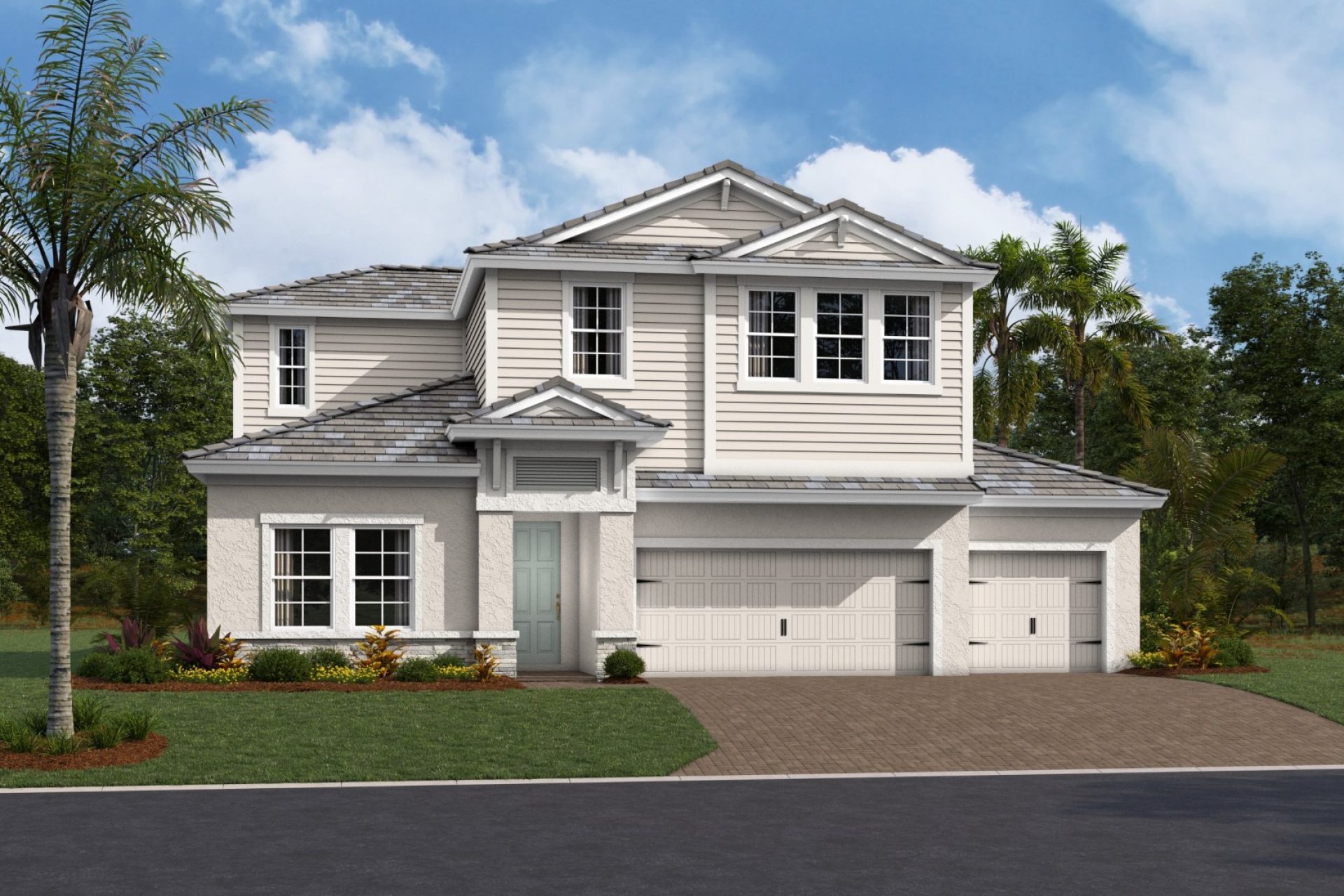 Bayside II - Coastal B - COA6 Color Scheme - Flat