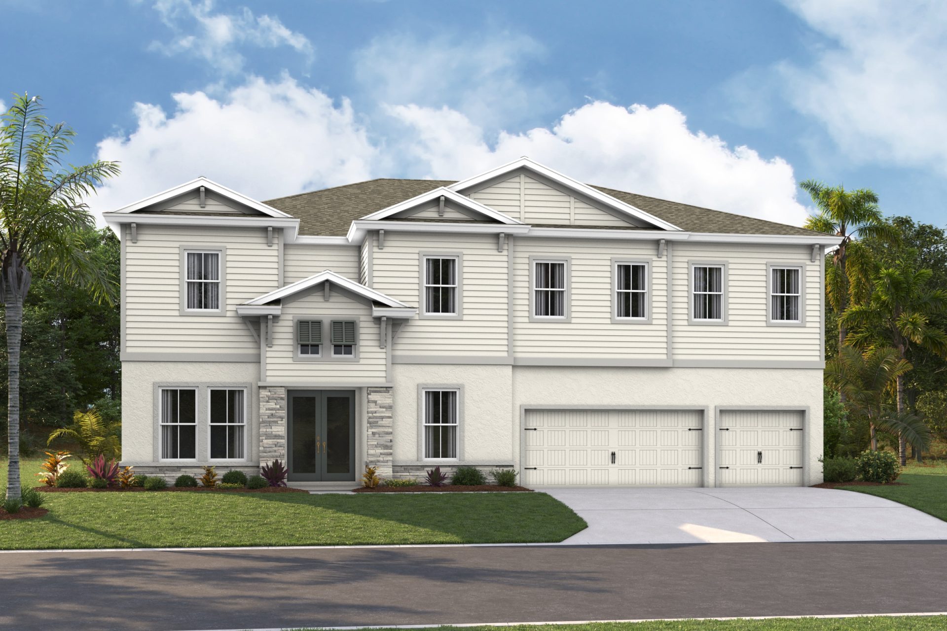 Anclote Key I - Coastal B - Shingle - COA5 Color Scheme