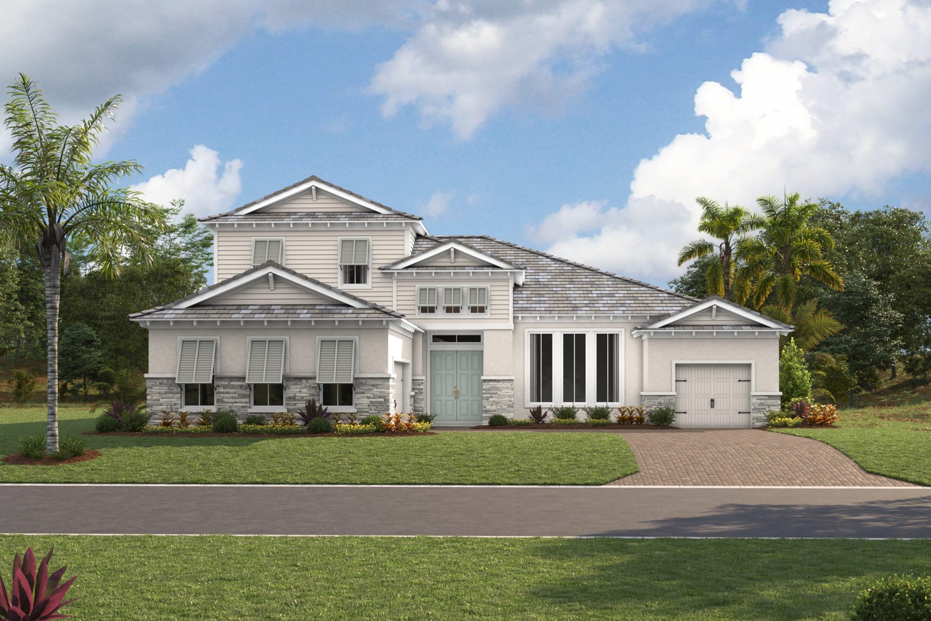 Lido Key II-XT-Coastal-COC-Coastal 06-Flat Tile-Paver-3 Car