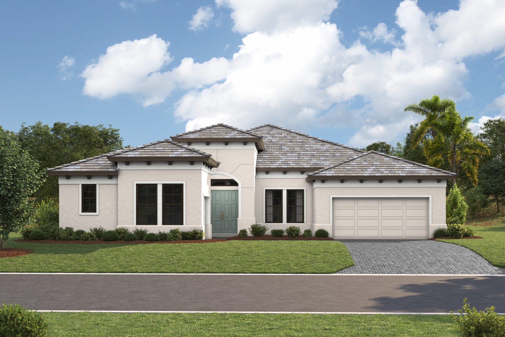 Sunset Key I-Mediterranean-A-FMD 10-Flat Tile-Paver-3 Car