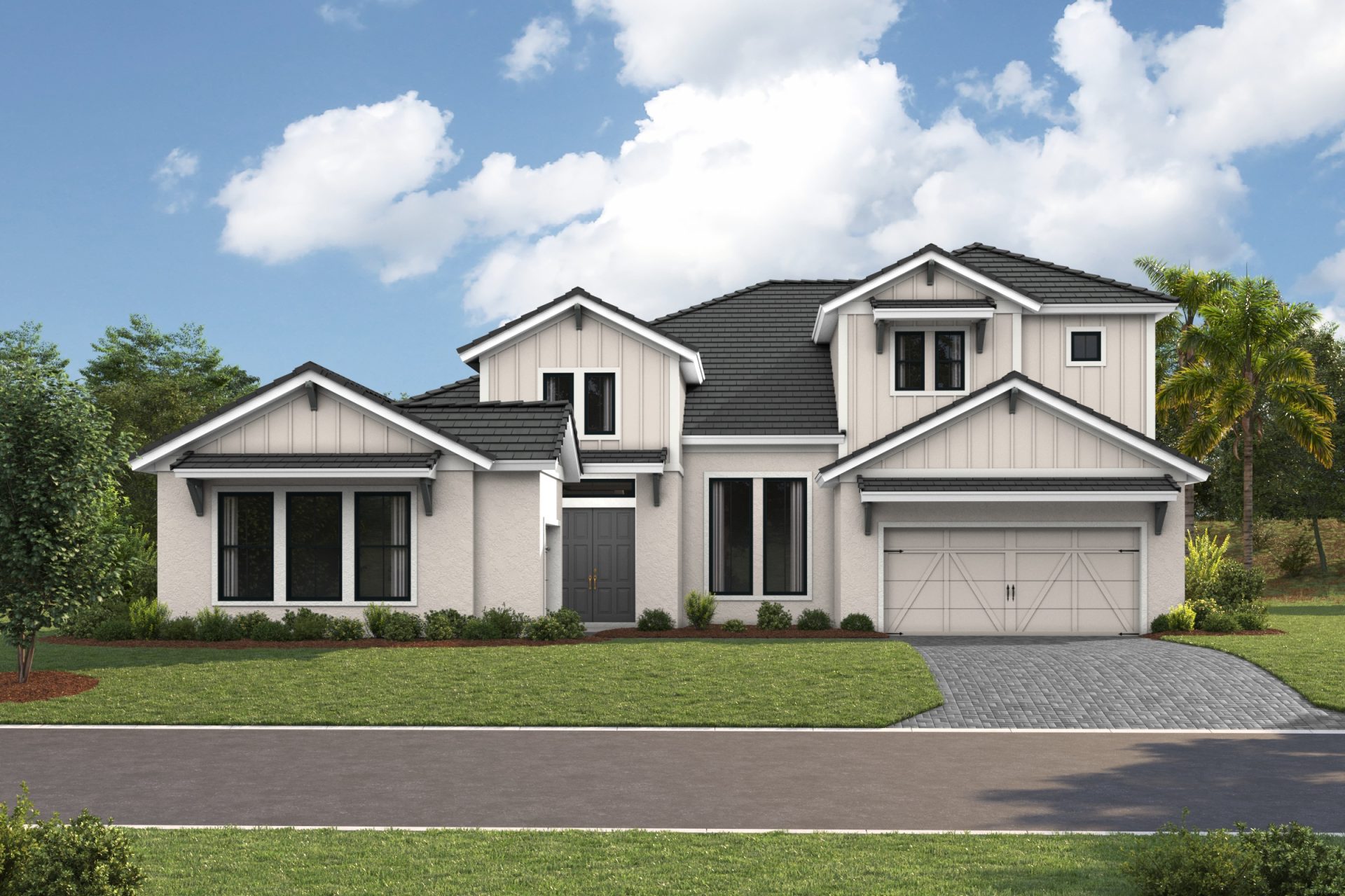 Sunset Key II-XT-ModernFarmhouse-MFH 03-Flat Tile-Paver-3 Car