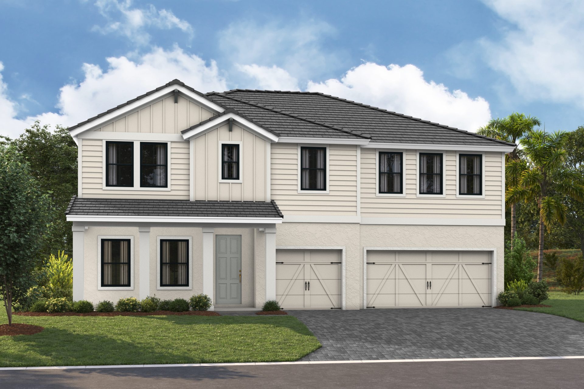 Parkland - Modern Farmhouse - MFH 01 - Flat Tile - Paver