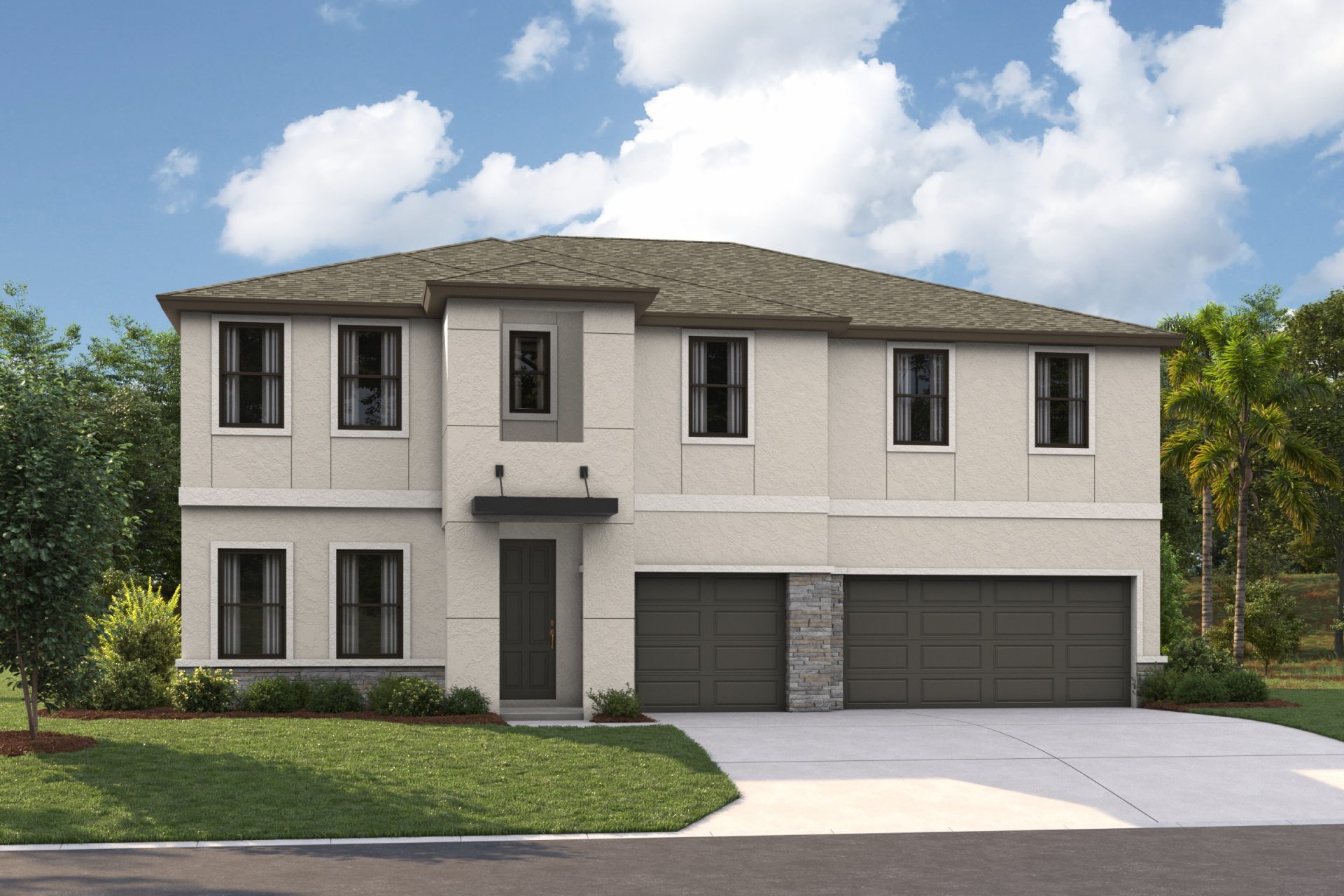 Parkland - Modern - MOD 01 - Shingle - Concrete