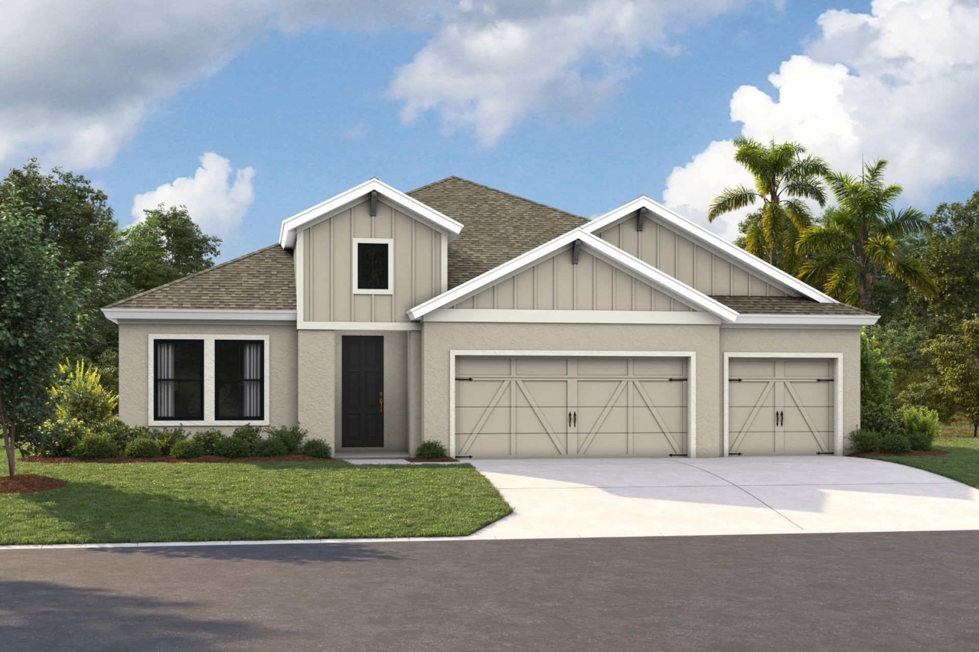 Culbreath - Modern Farmhouse - MFH 08 - Shingle - Concrete