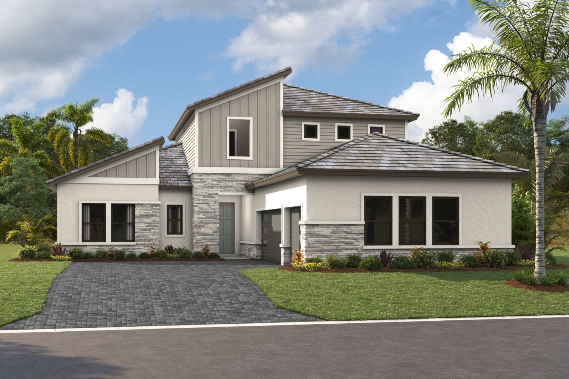 Sand Key II - Modern - MOD6 - Paver - Flat Tile