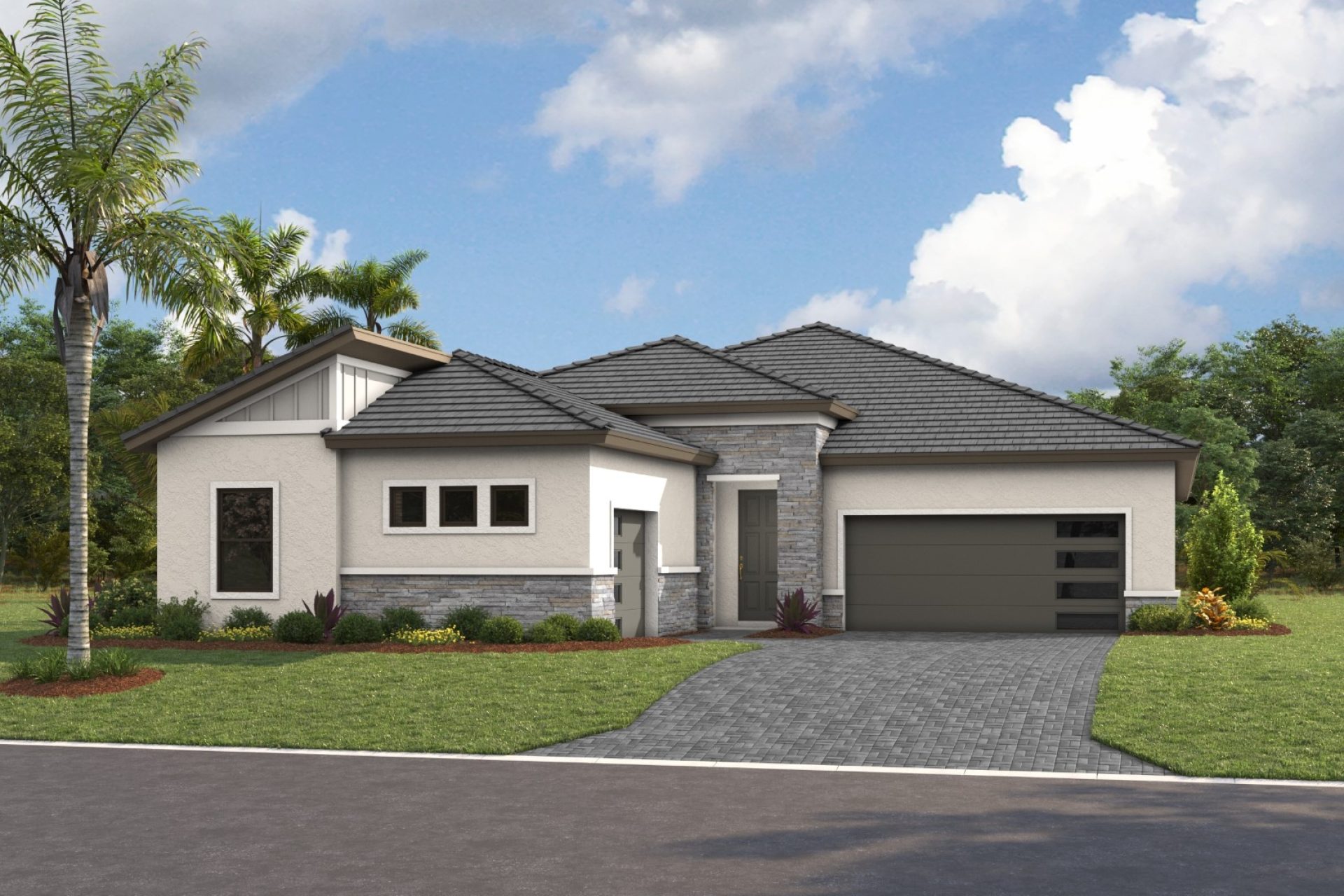 Gasparilla I - Modern - MOD1 - Paver - Flat Tile