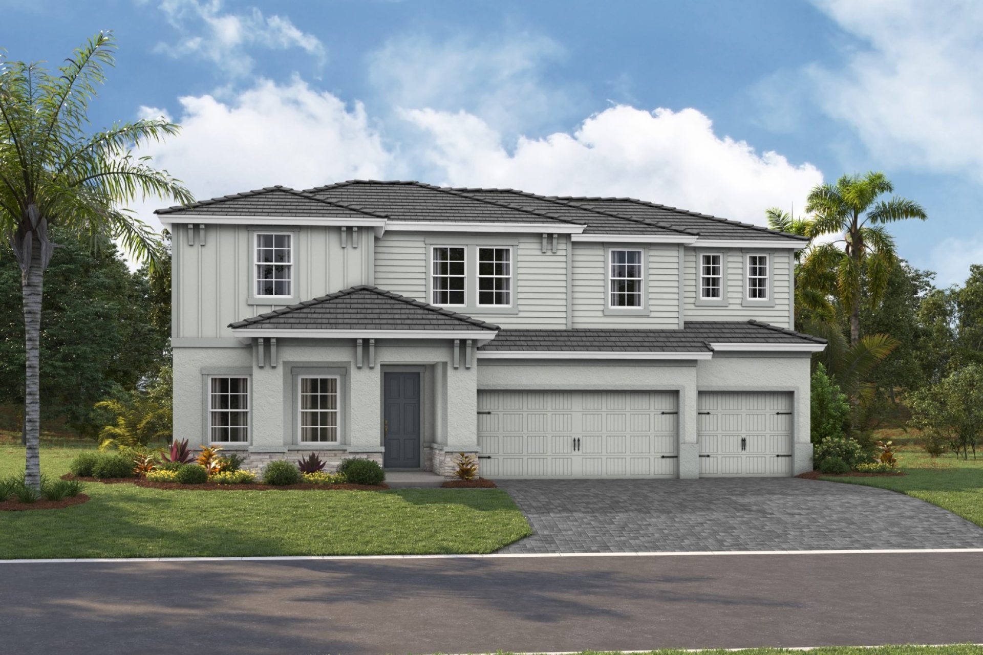 Hyde Park V - Coastal B - Coastal 04 - Flat Tile-Paver