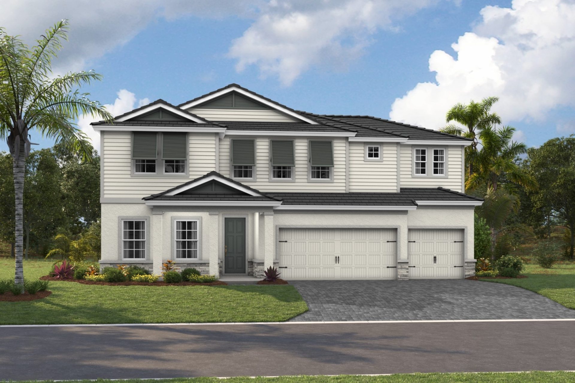 Hyde Park V - Coastal C - Coastal 05 - Flat Tile-Paver