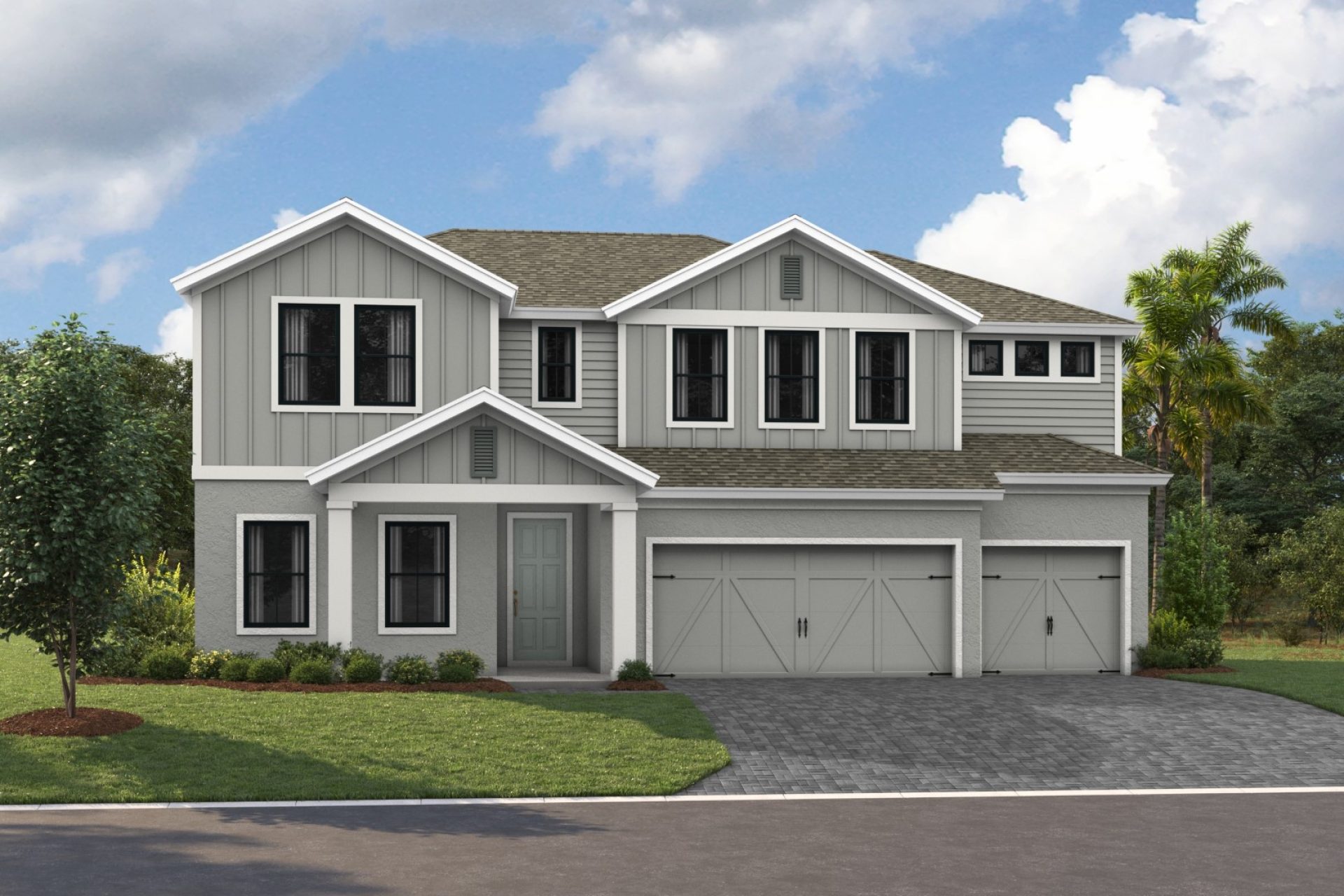 Hyde Park V - Modern Farmhouse - MFH 09 - Shingle-Paver