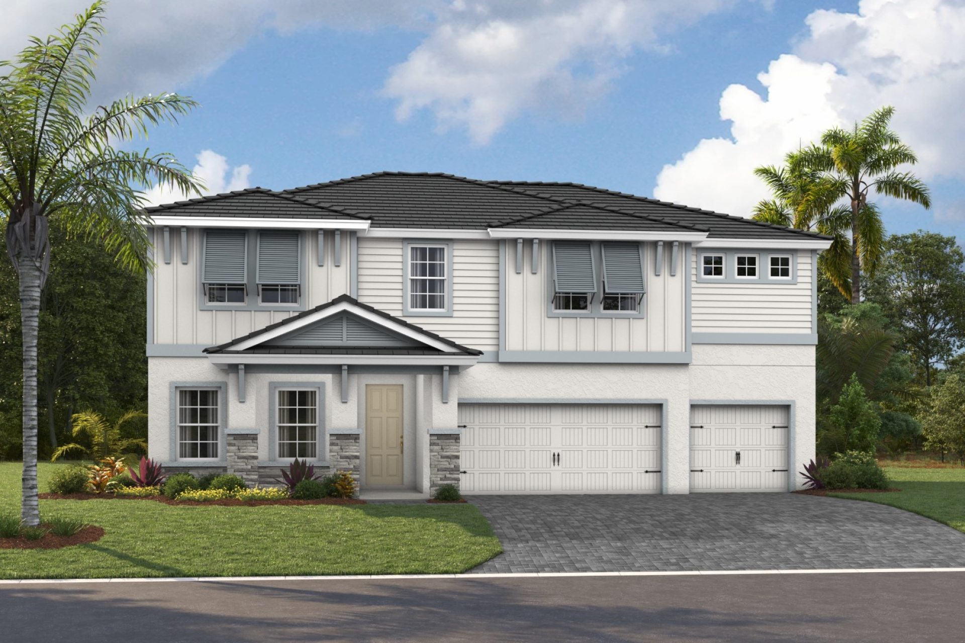 Bayside III - Coastal C - Coastal 03 - Flat Tile-Paver